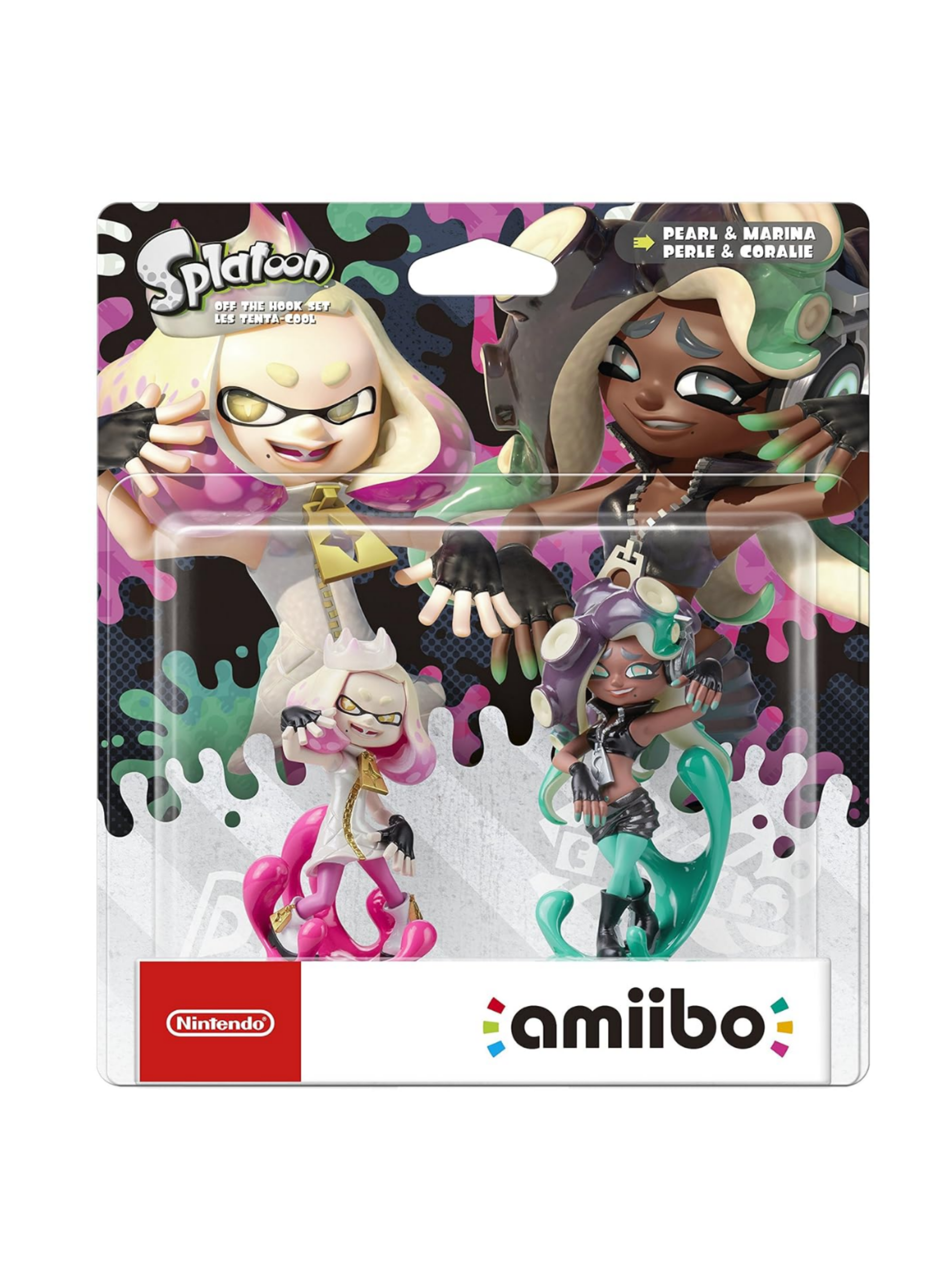 Amiibo Pearl & Marina Double Pack – Nintendo Splatoon Sammelfiguren-Set mit Pearl und Marina, amiibo-Funktion, Pop-Idol-Design und Sammlerwert für Splatoon-Fans