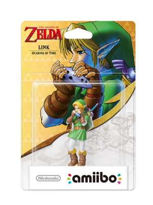 Amiibo Zelda Link Ocarina of Time – Nintendo Sammelfigur mit Link aus The Legend of Zelda, Ocarina-of-Time-Design, amiibo-Funktion und Sammlerwert