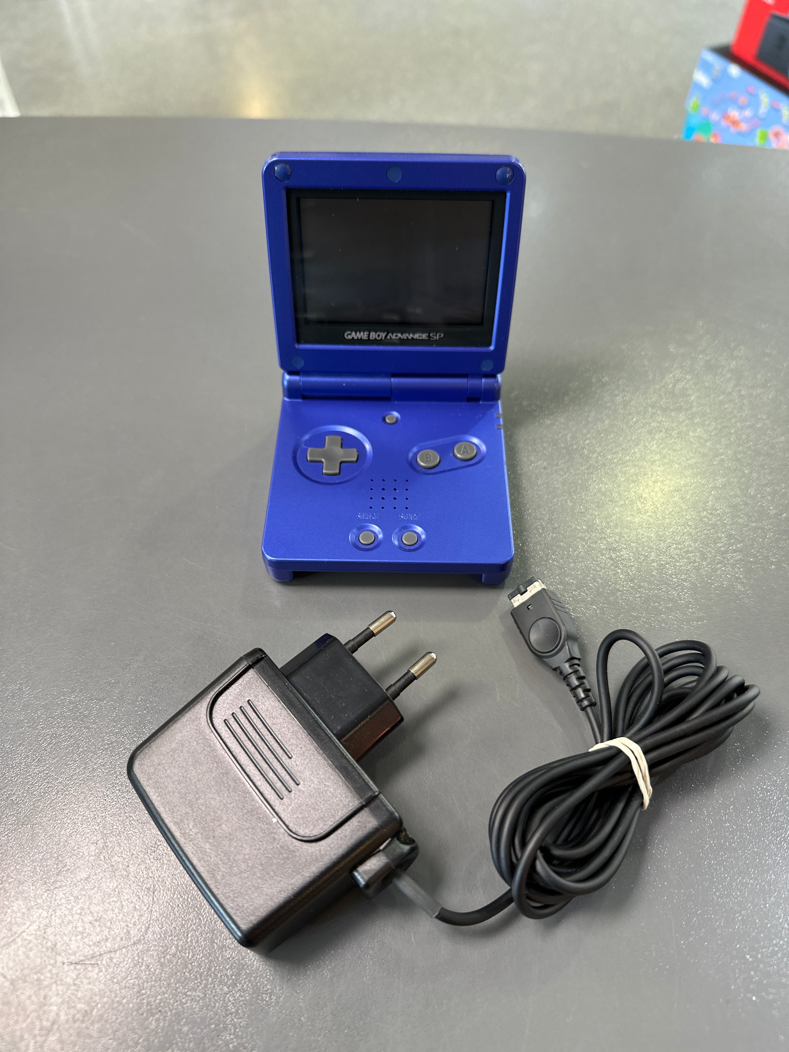 Nintendo Game Boy Advance SP - blau mit Netzteil *gebraucht