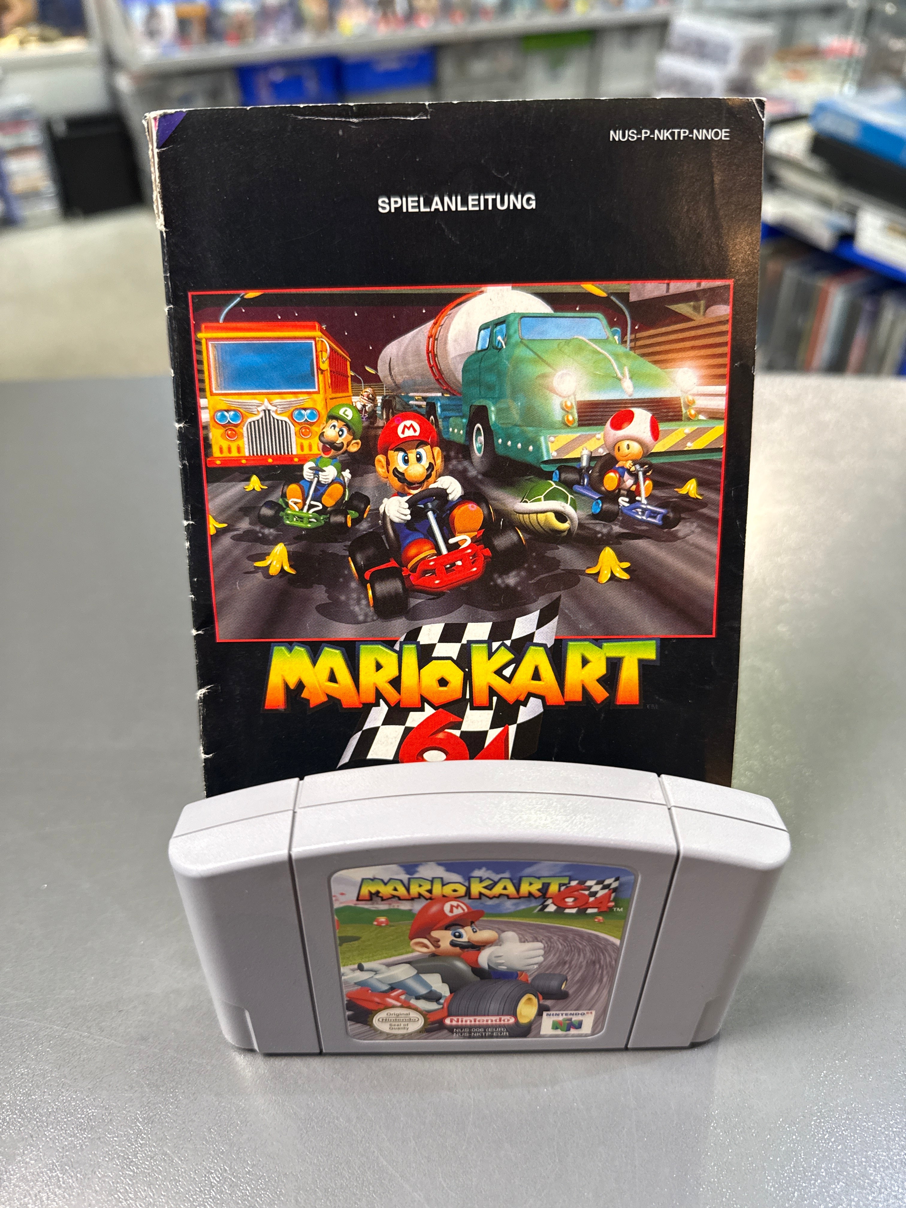 Mario Kart 64 *Modul mit Anleitung* Nintendo 64