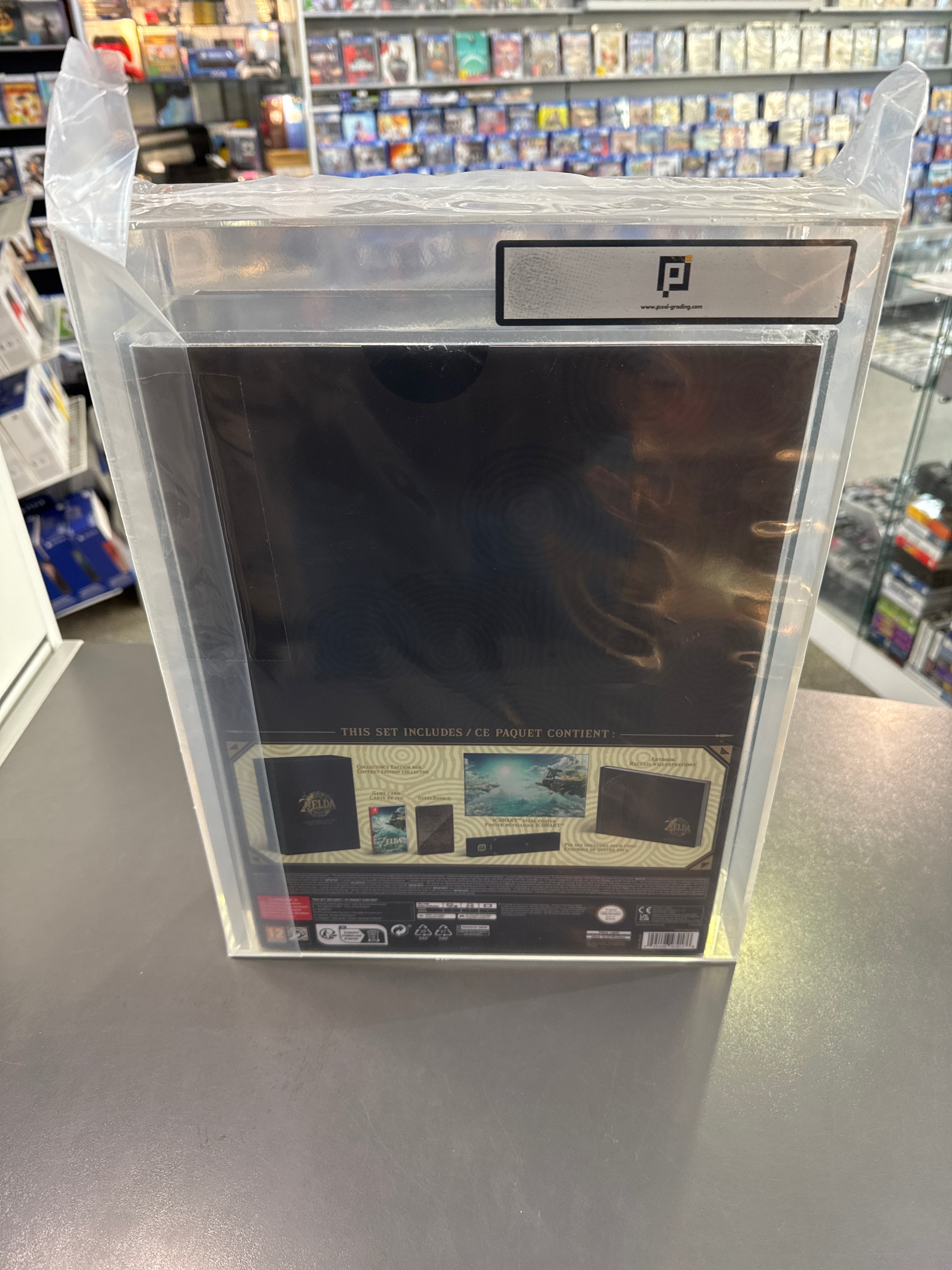 Nintendo Zelda: Tears of the Kingdom sealed *Pixelgrading 85