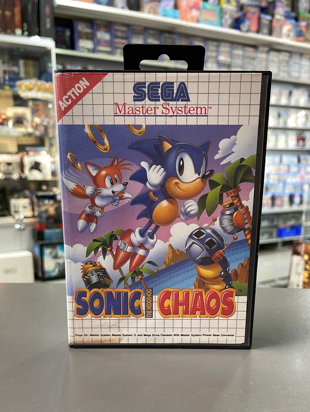Sega Master System Sonic Chaos