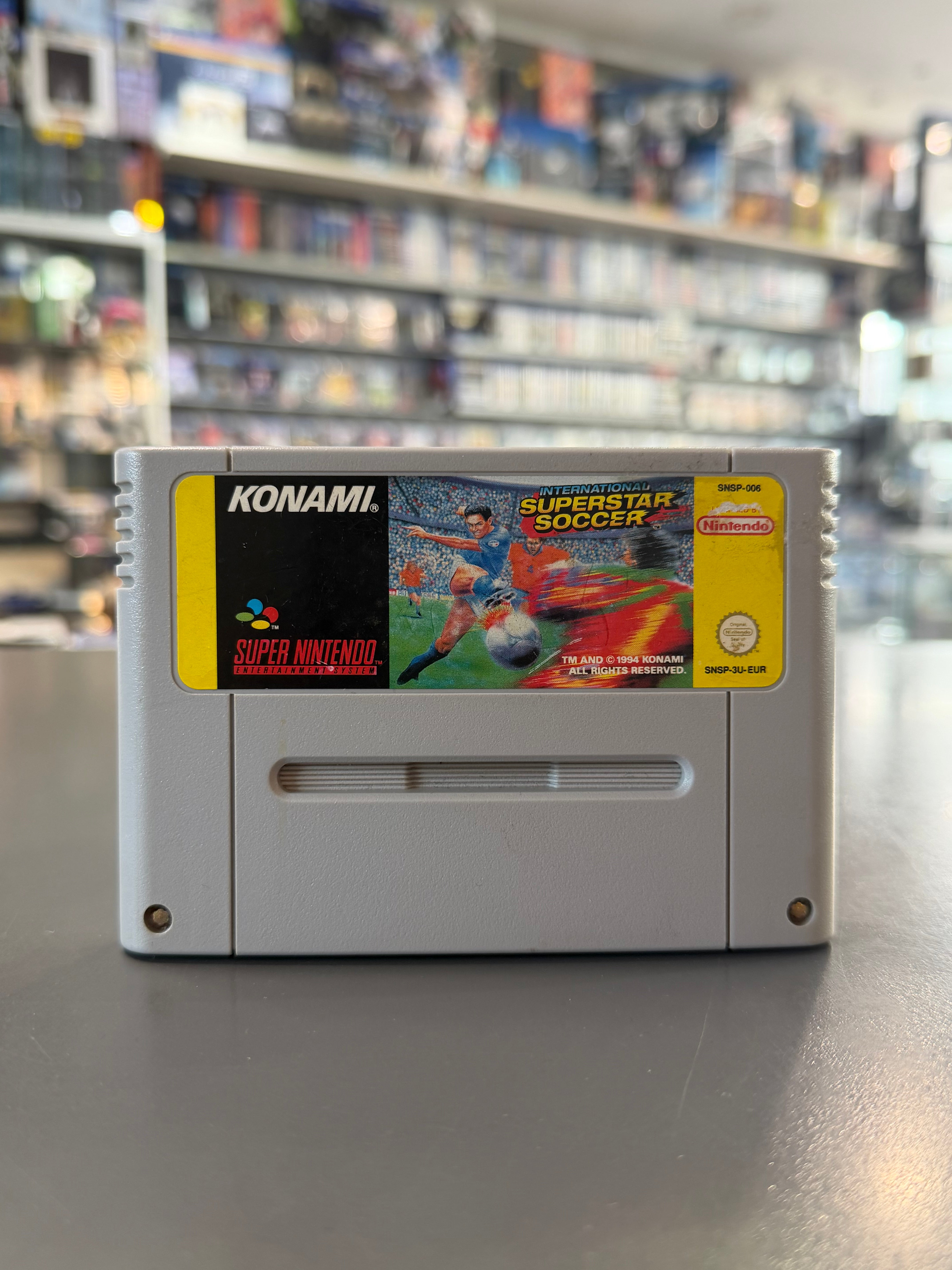International Superstar Soccer SNES, Super Nintendo Modul *gebraucht