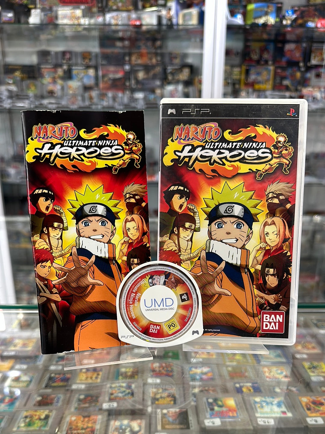 PSP Naruto Ultimate Ninja Heroes