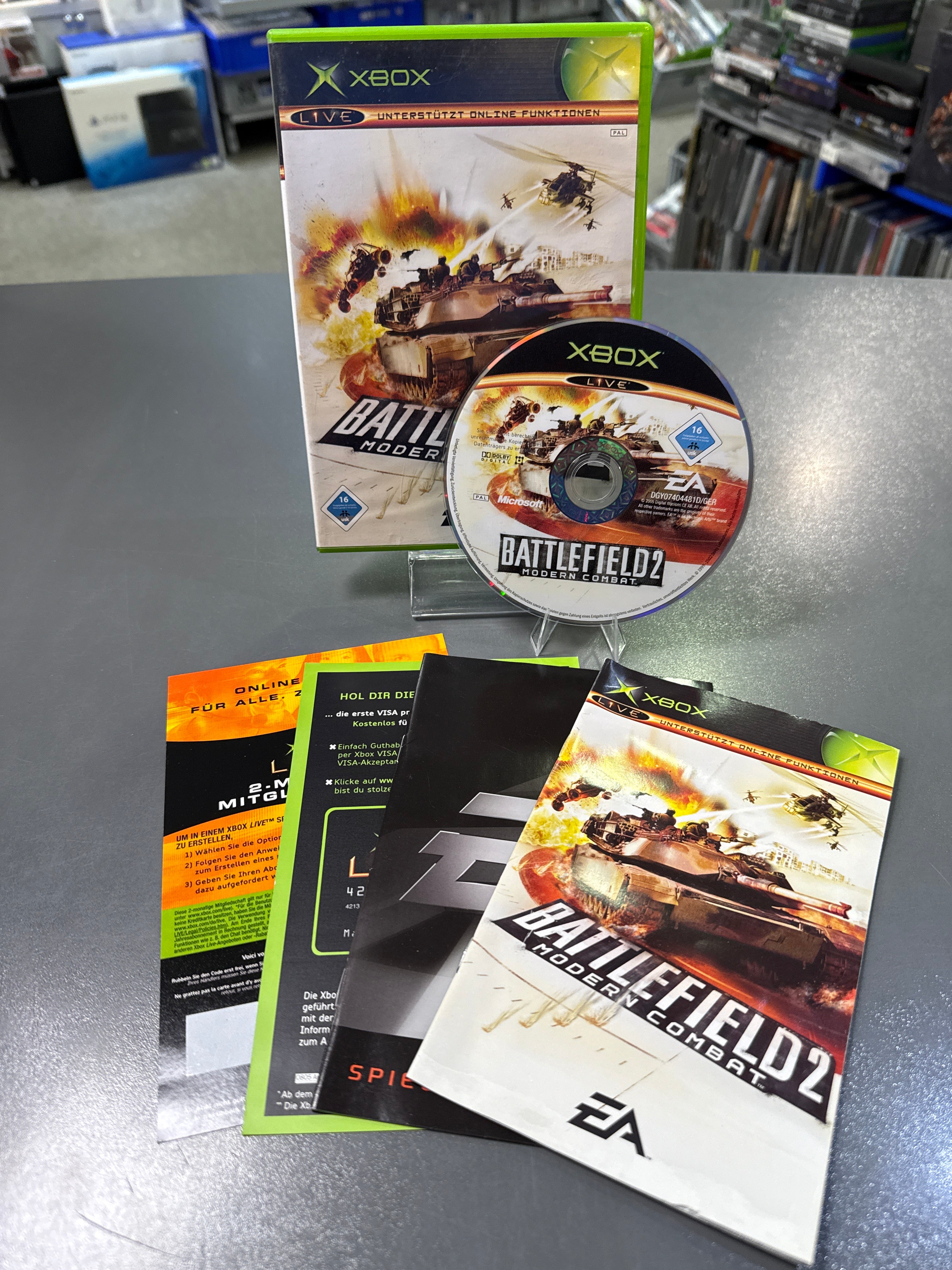 Battlefield 2: Modern Combat für XBOX Classic *gebraucht