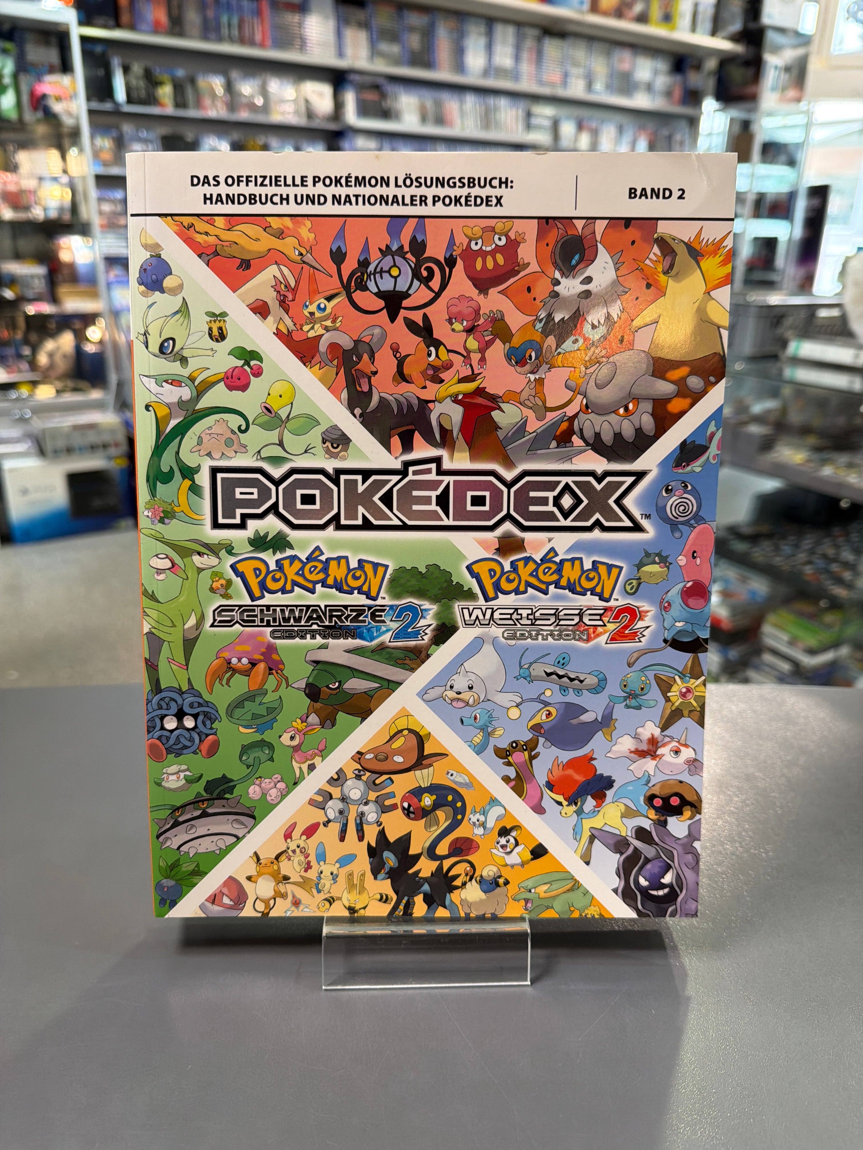 Pokedex Pokemon Schwarze 2 und weisse Edition 2 Lösungsbuch  *gebraucht