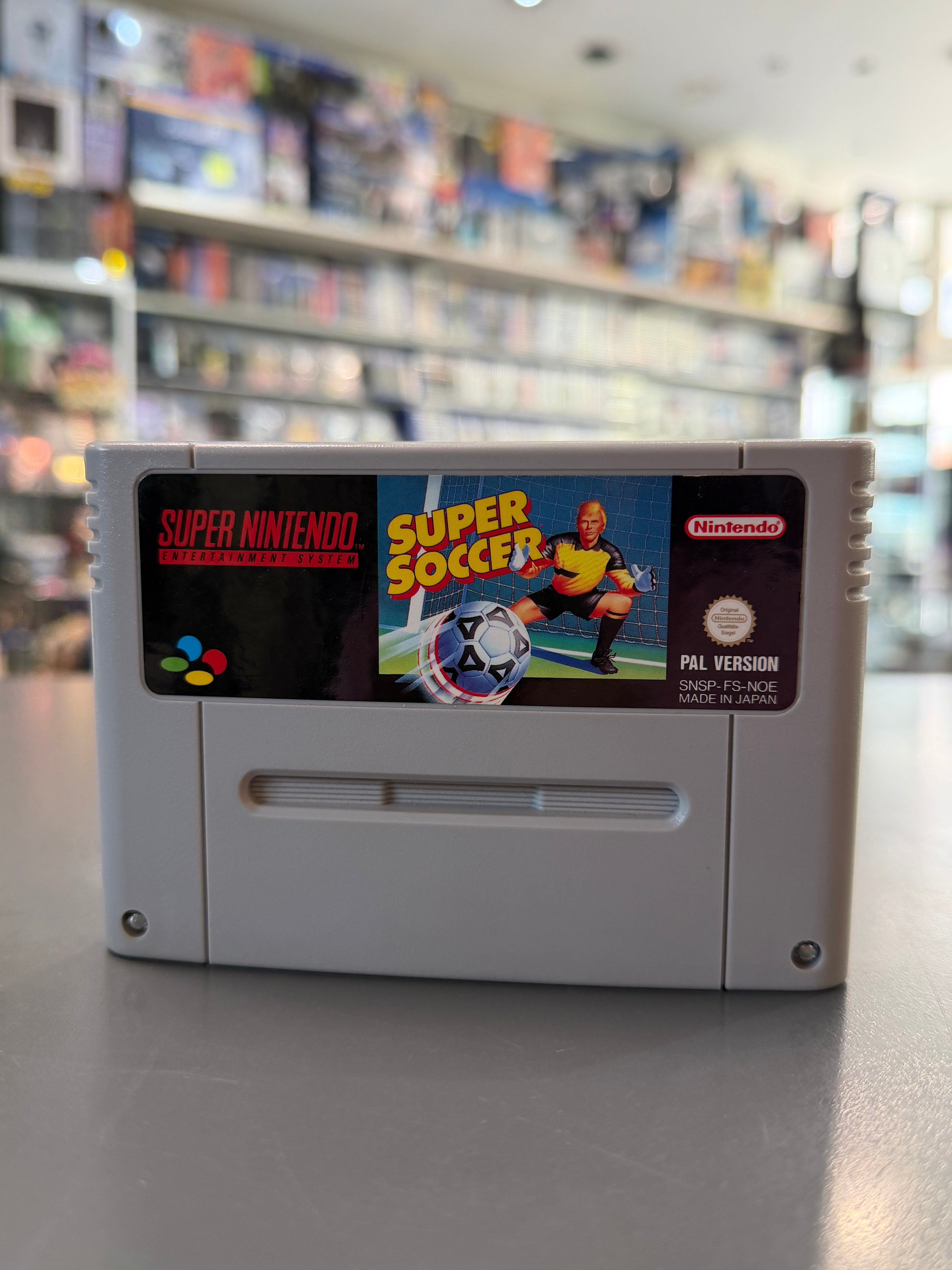 Super Soccer SNES, Super Nintendo Modul *gebraucht