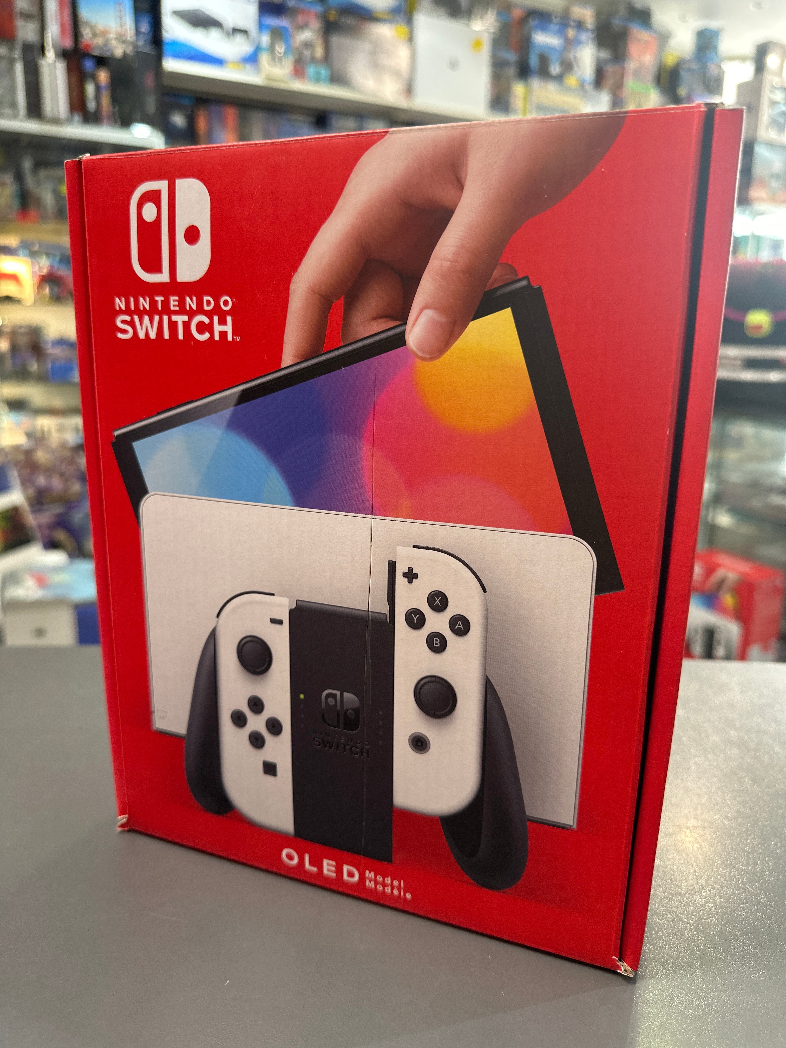 Nintendo Switch-Konsole OLED-Modell weiss *gebraucht*