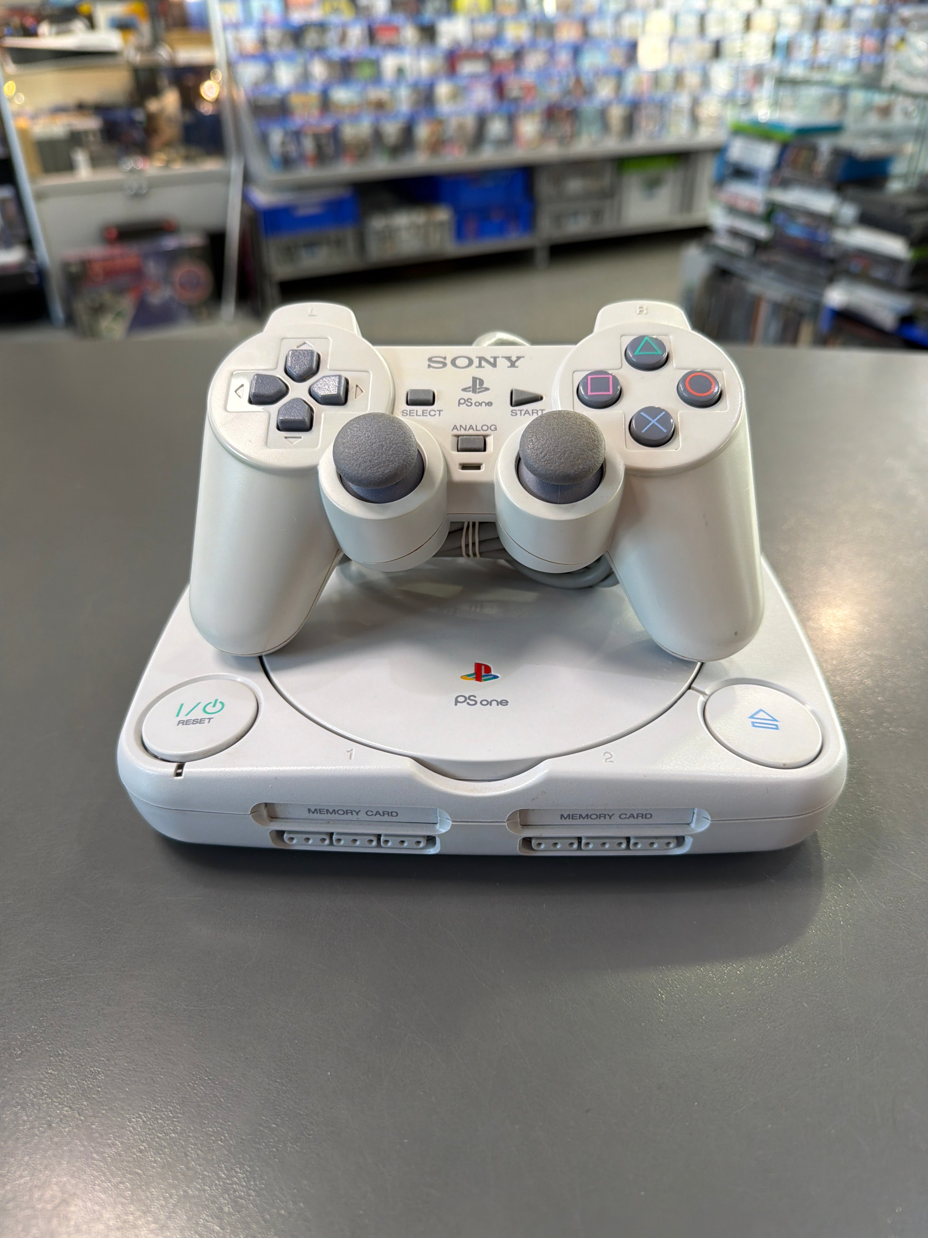 Sony PlayStation One Spielekonsole PSOne Weiß SCPH-102 *gebraucht