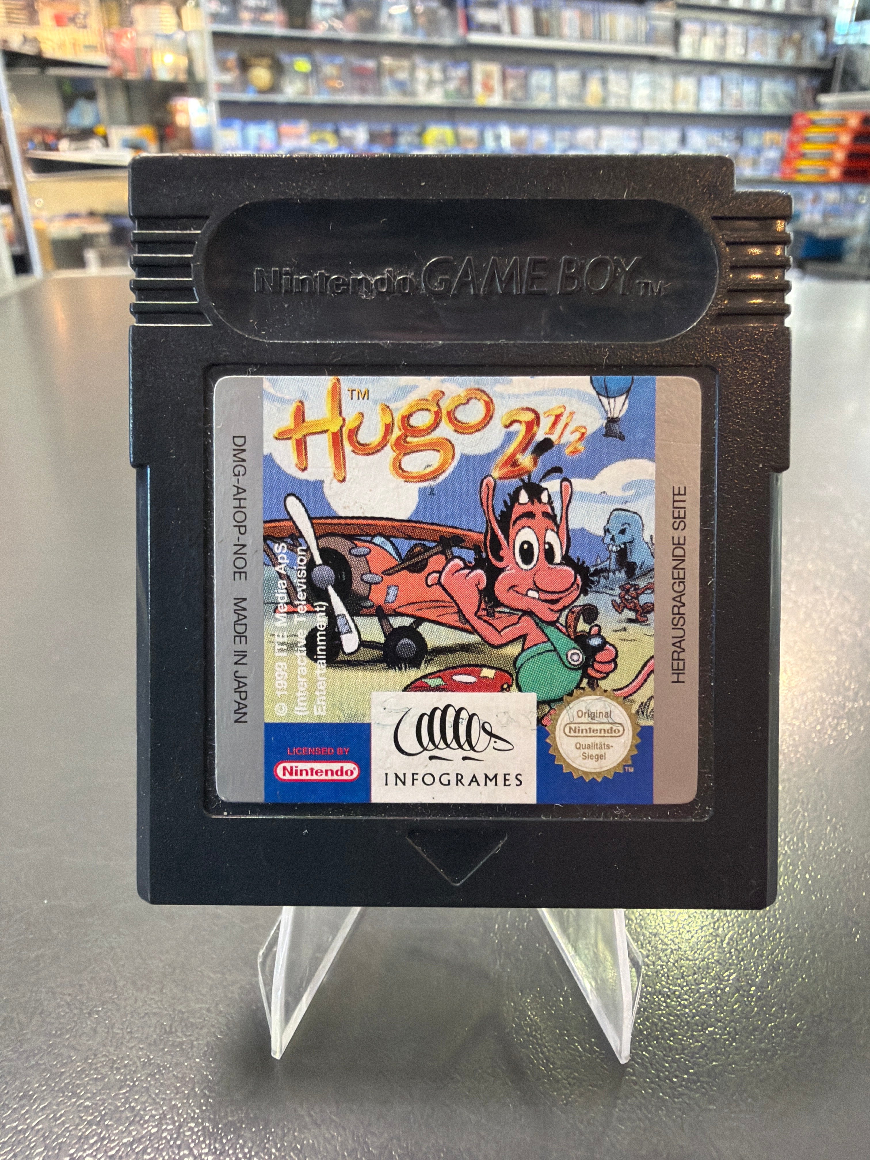 Hugo 2½  – Nintendo Game Boy Spiel *Modul