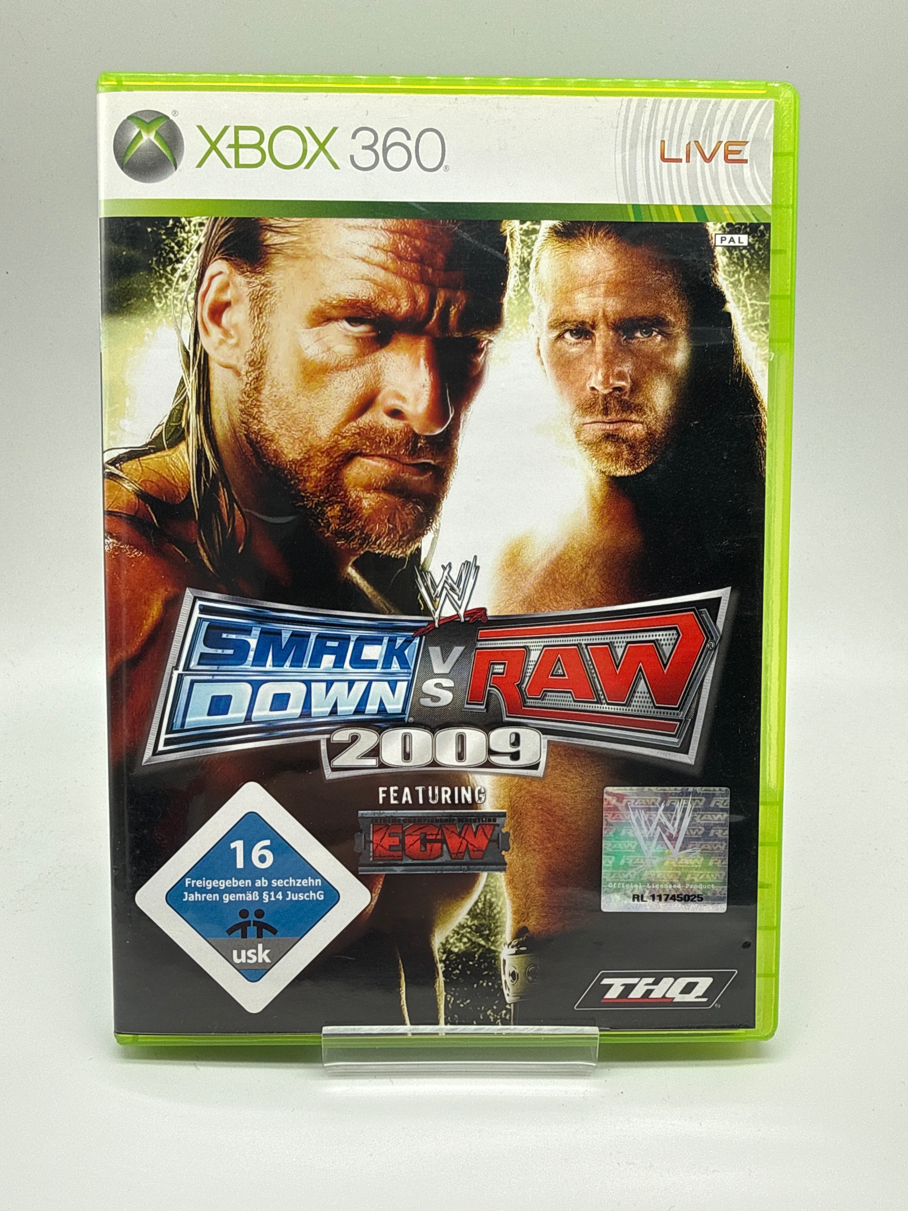WWE SmackDown vs. RAW 2009 Xbox 360 *gebraucht