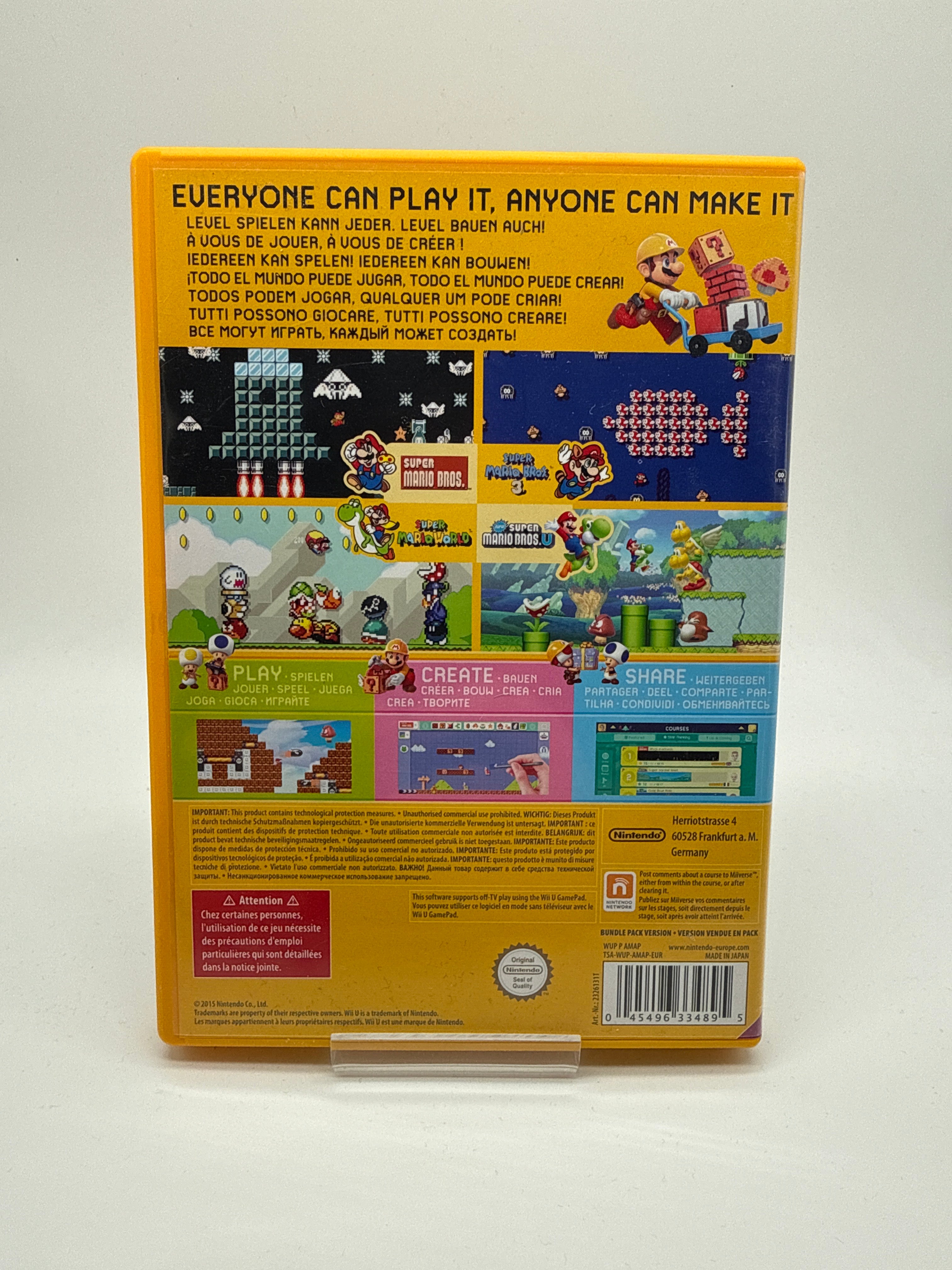 Super Mario Maker Wii U *gebraucht
