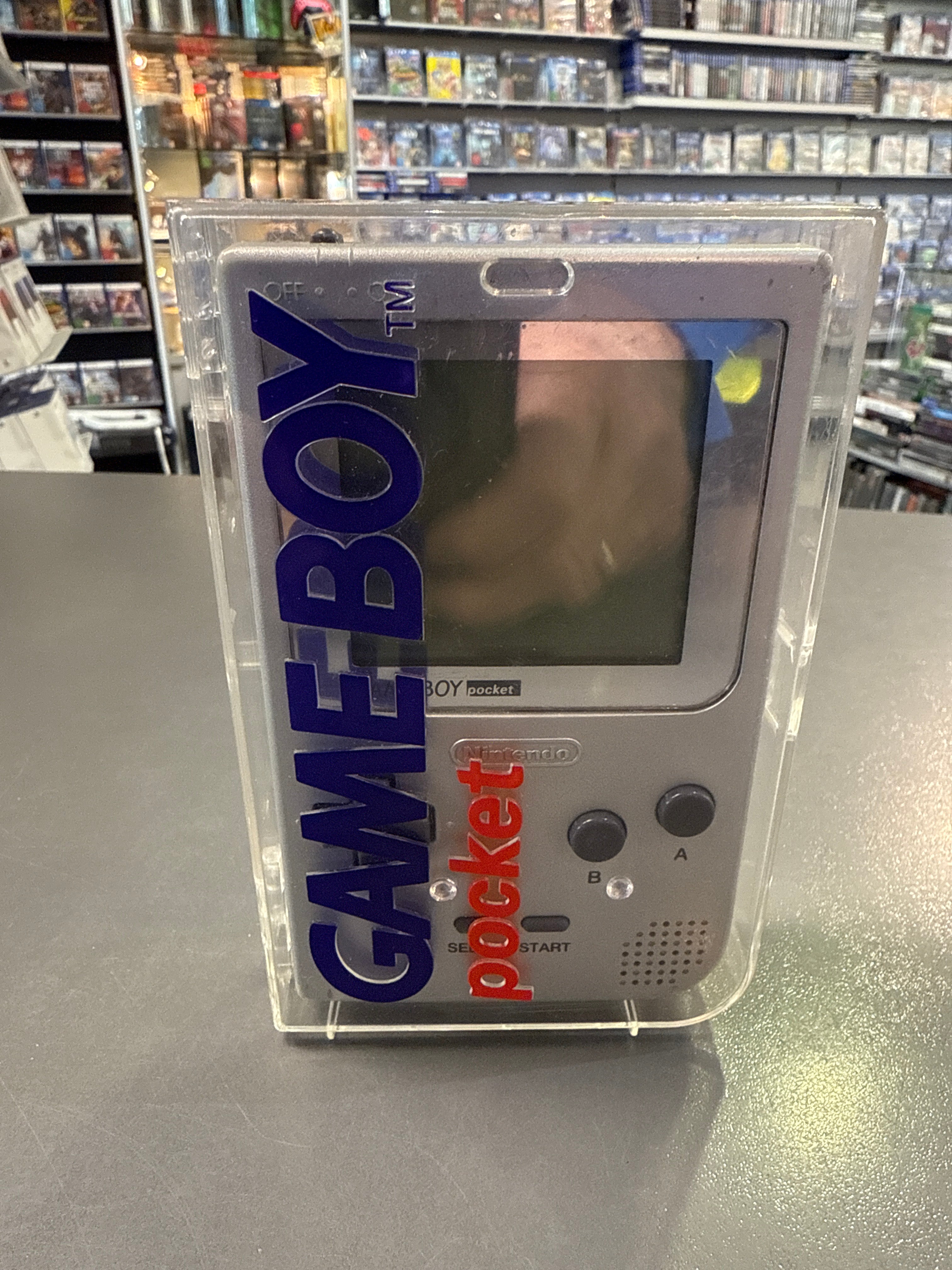 Nintendo GameBoy Poket Konsole Silber *gebraucht