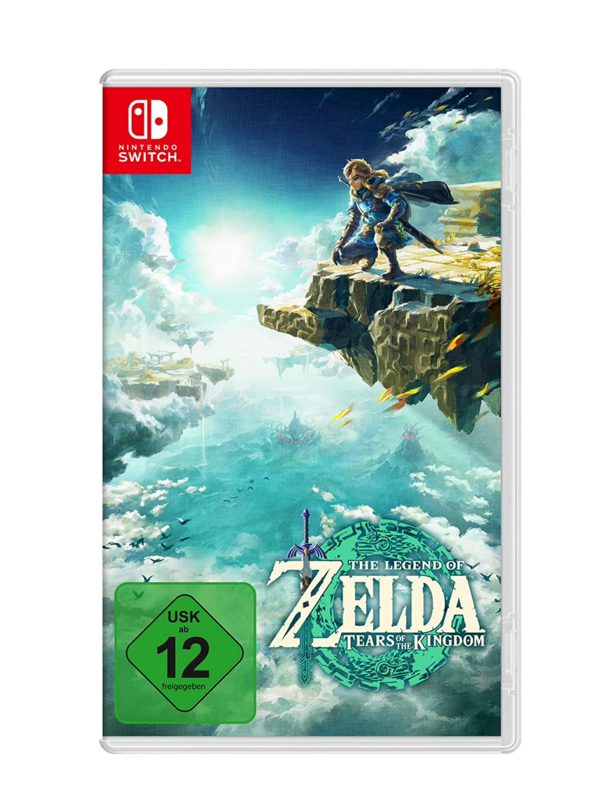 The Legend of Zelda Tears of the Kingdom für Nintendo Switch – Open-World-Abenteuer mit Link, Hyrule, Himmelsinseln, Untergrund und neuen Fähigkeiten