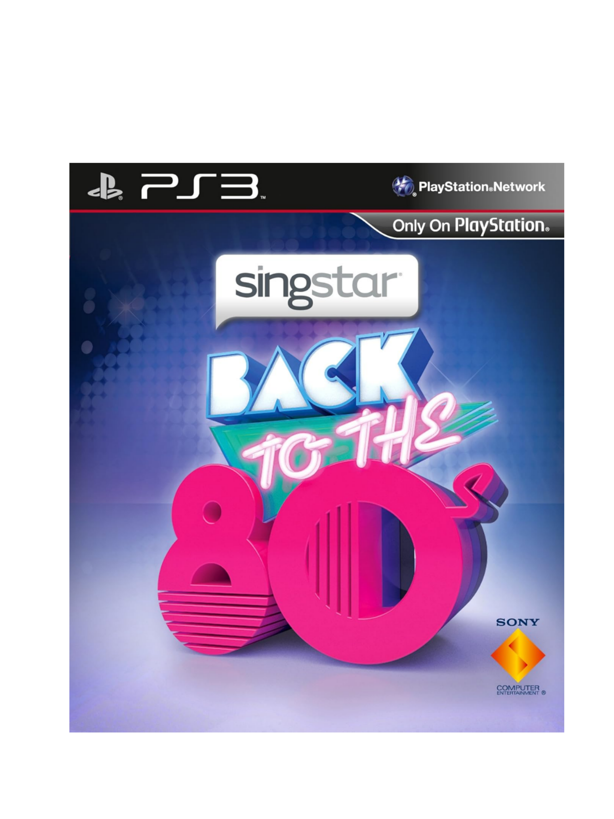 SingStar Back to the 80's PS3