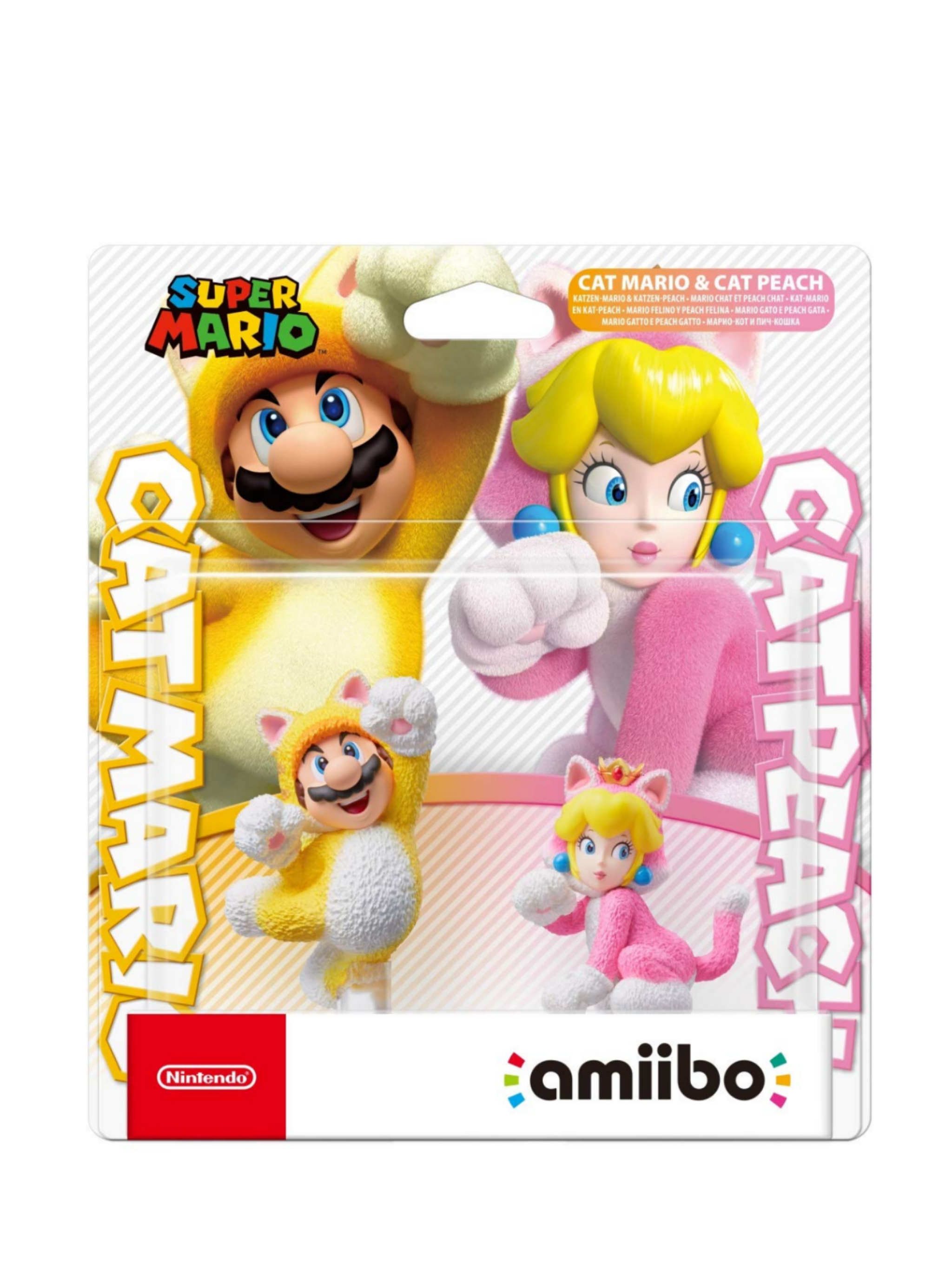 Amiibo Doppelpack Katzen-Mario und Katzen-Peach