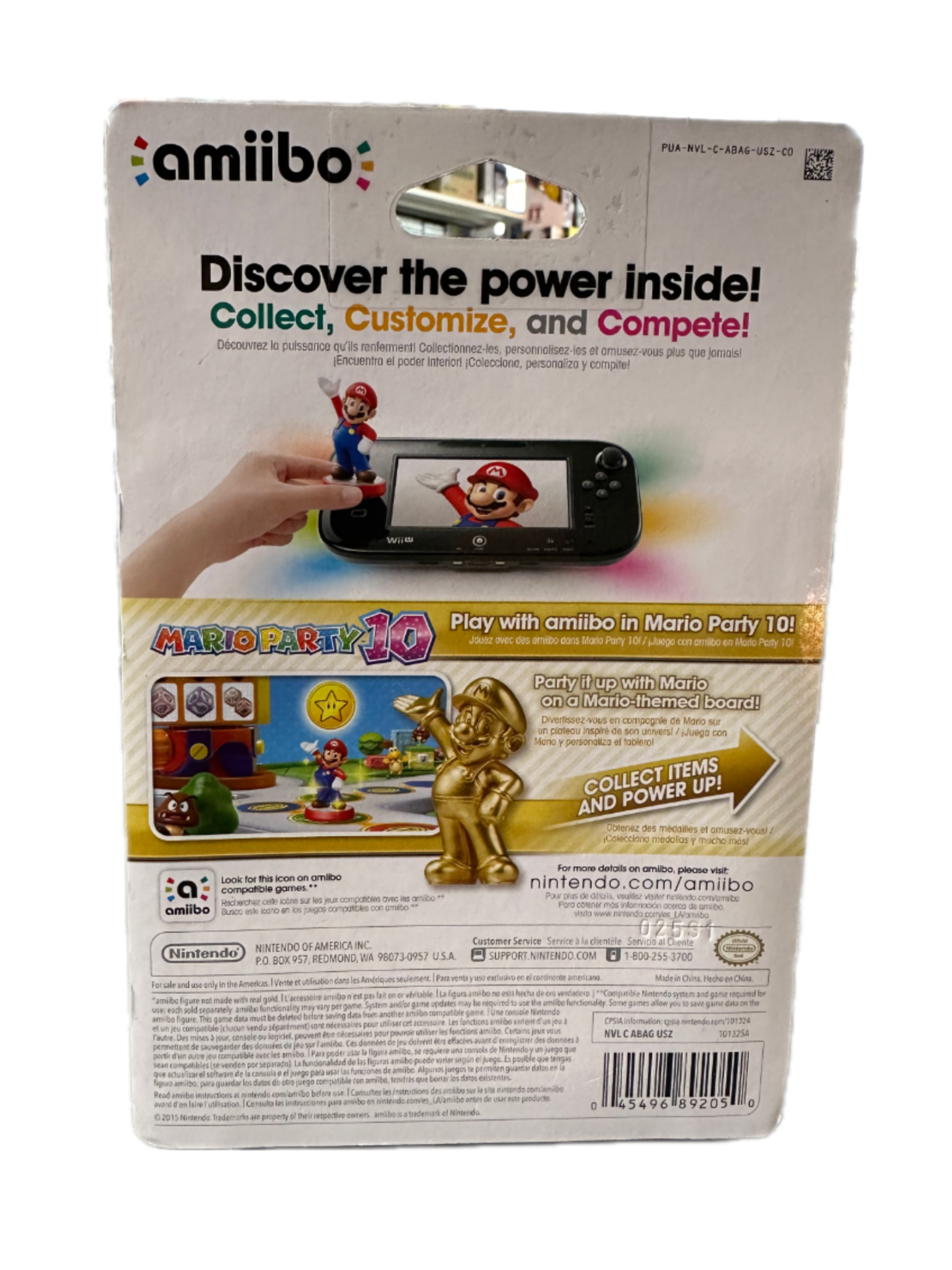 Amiibo - Super Mario Collection Figur: Golden Mario in OVP
