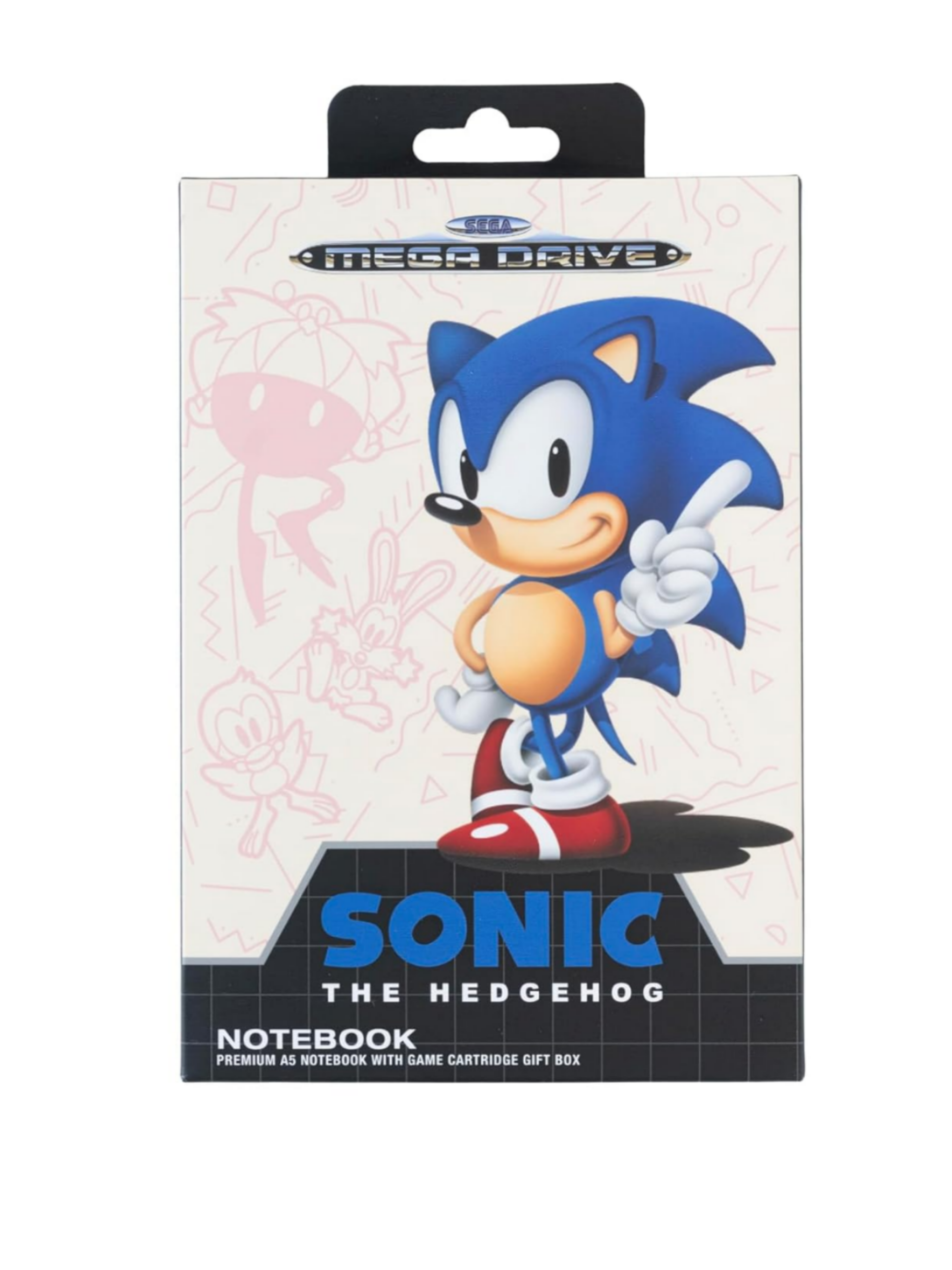 Sonic The Hedgehog Notizblock Sega Mega Drive