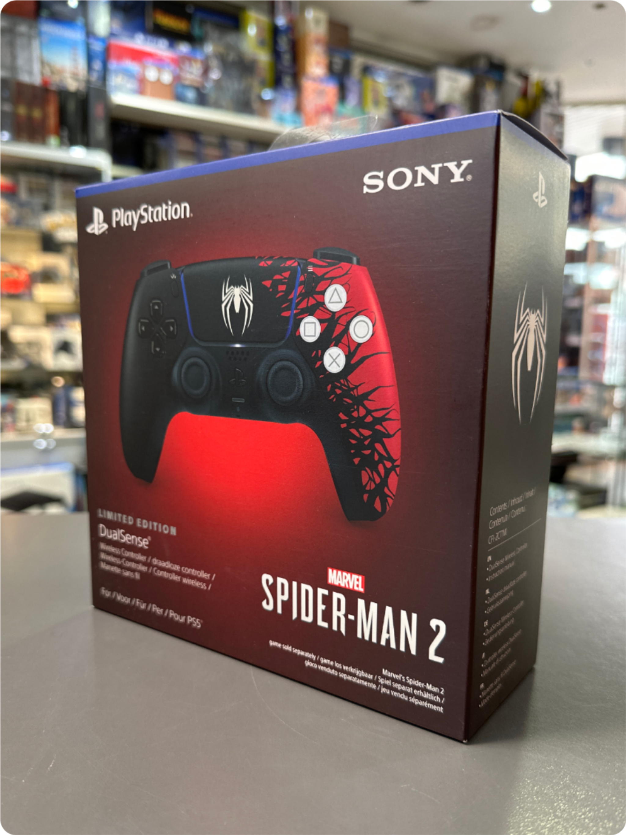 Sony DualSense Wireless Controller Marvel’s Spider-Man 2 Limited Edition