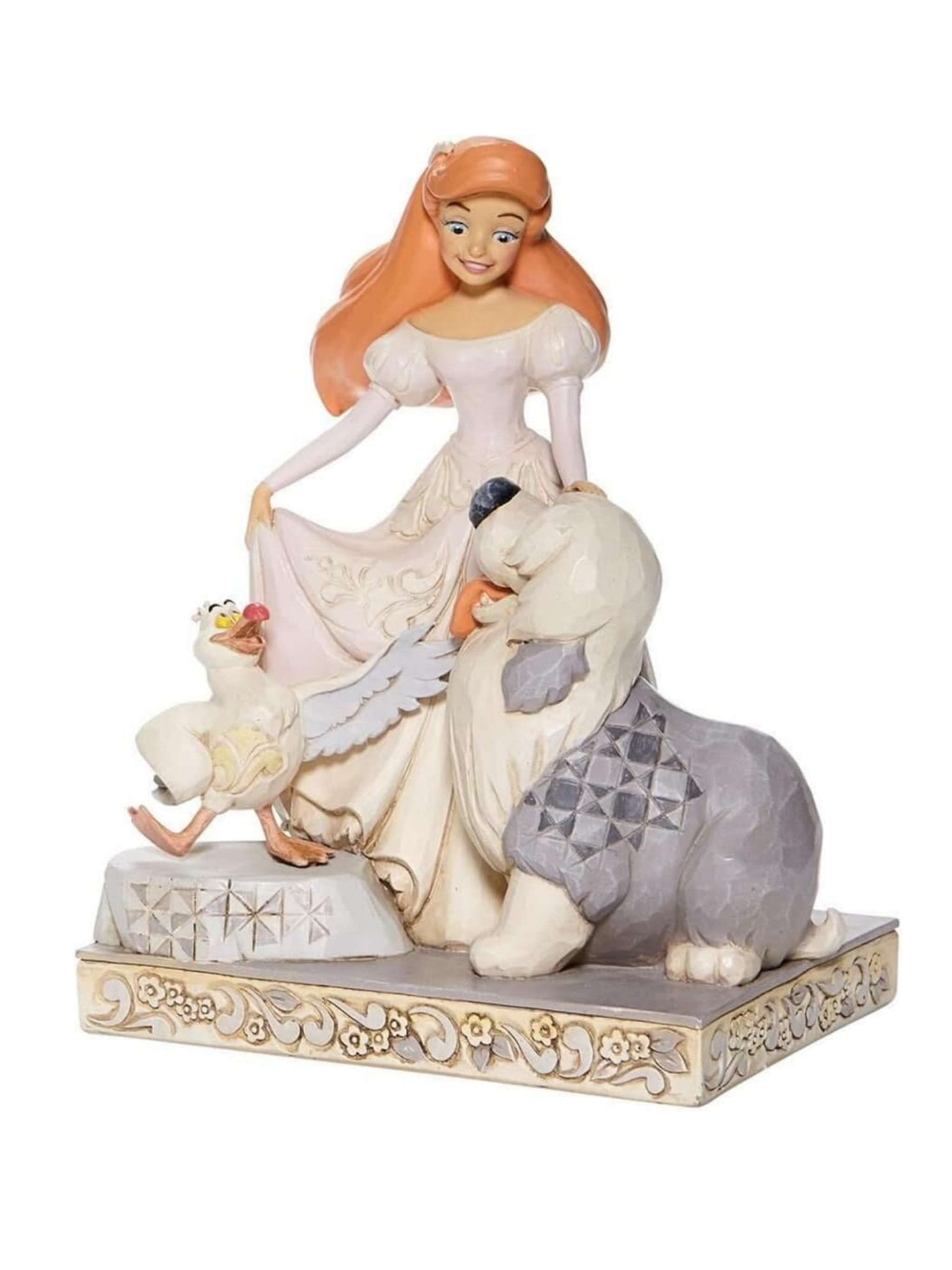 Disney Traditions "Spirited Siren" Figur Ariel White Woodland