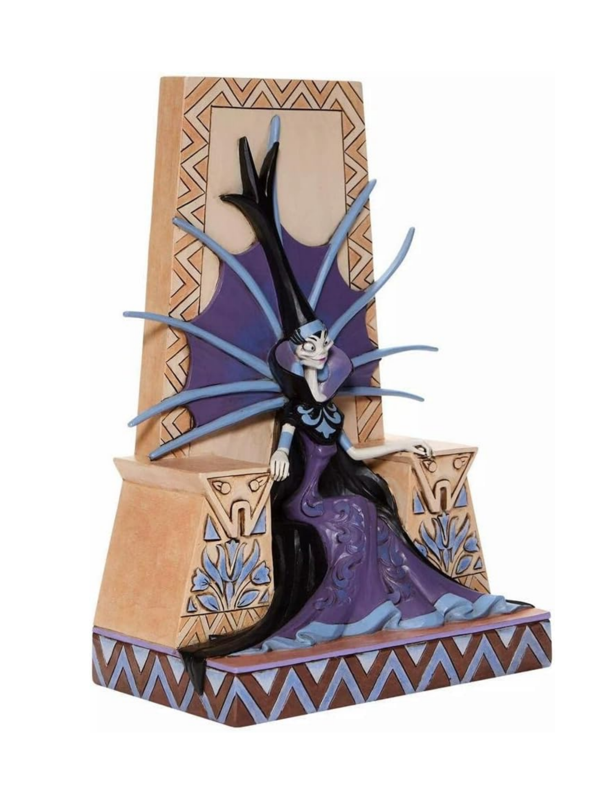 Disney Traditions "Emaciated Evil" Figur Yzma Auf Ihrem Thron