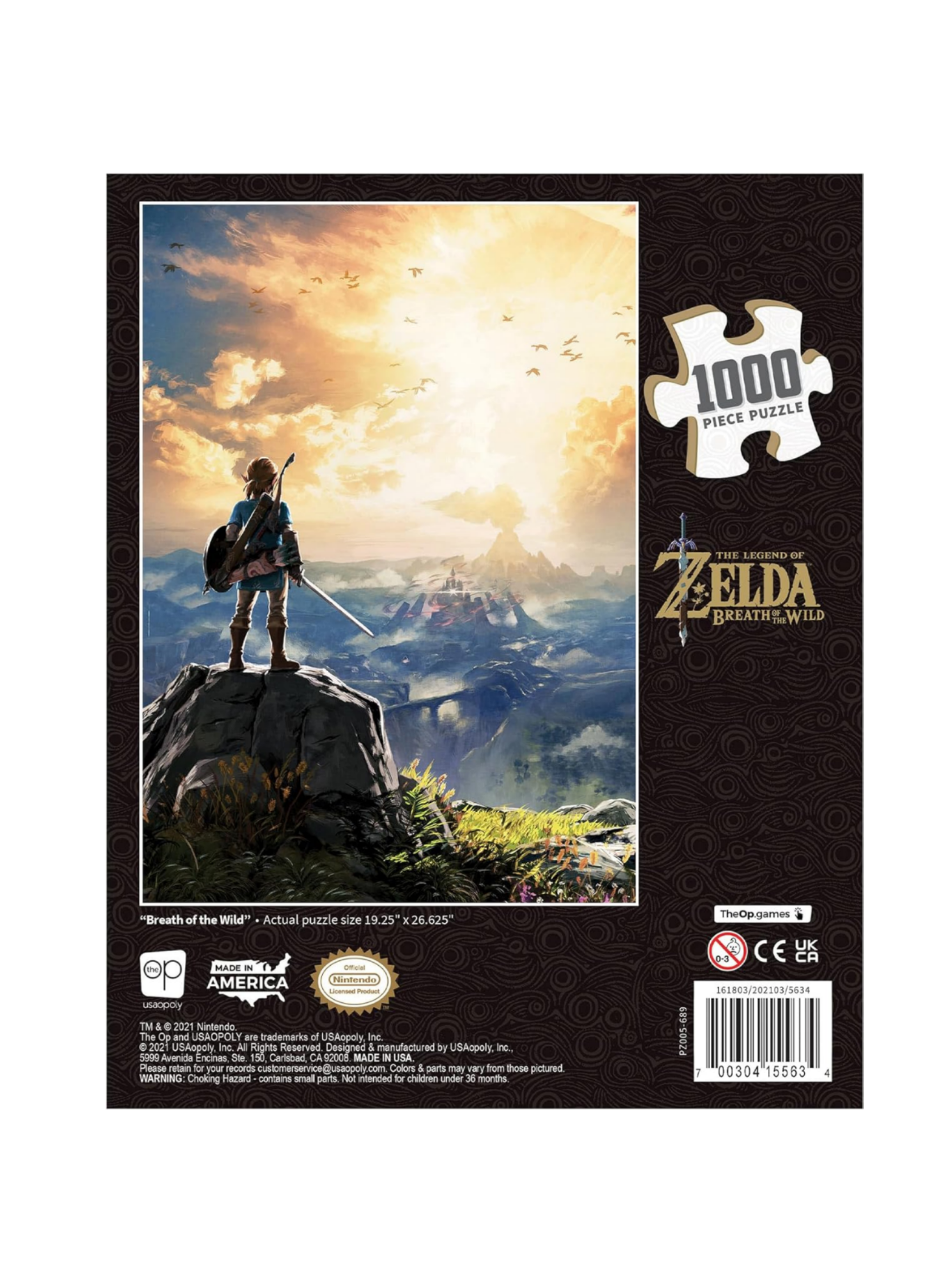 The Legend of Zelda Breath of the Wild Puzzle 1000 Teile