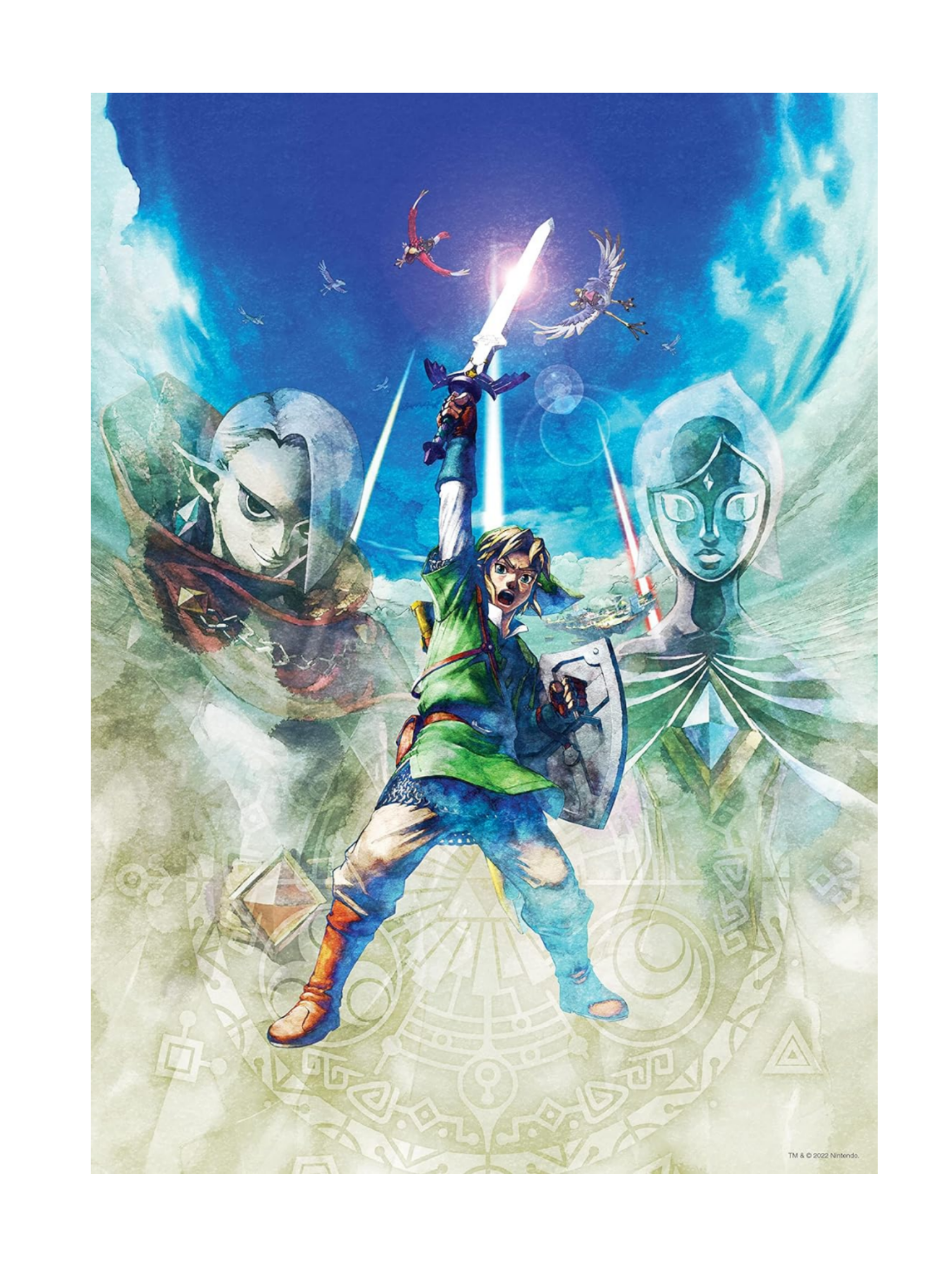 The Legend of Zelda Skyward Sword Puzzle 1000 Teile