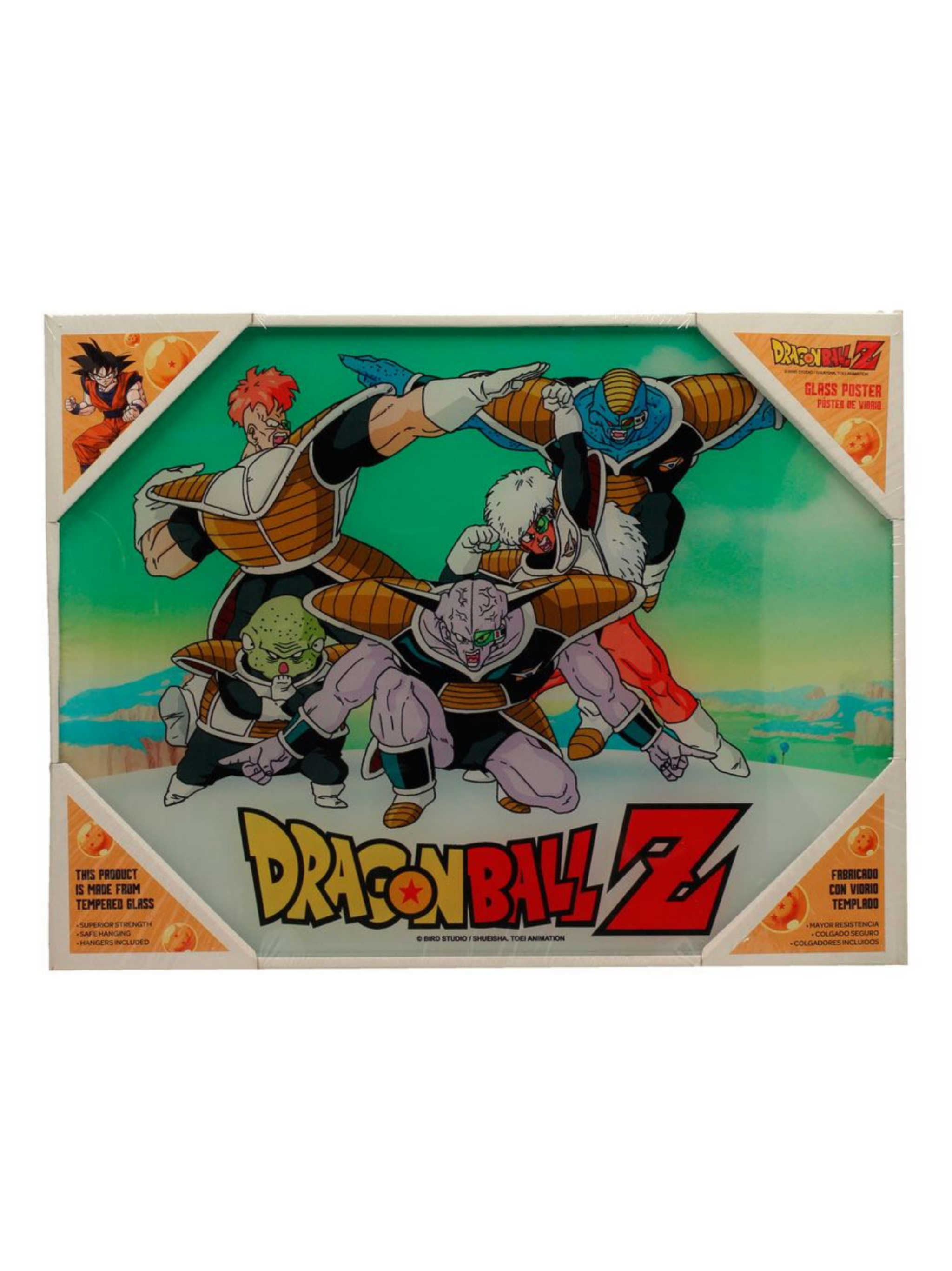 Dragon Ball Z Glas-Poster Special Forces 30 x 40 cm