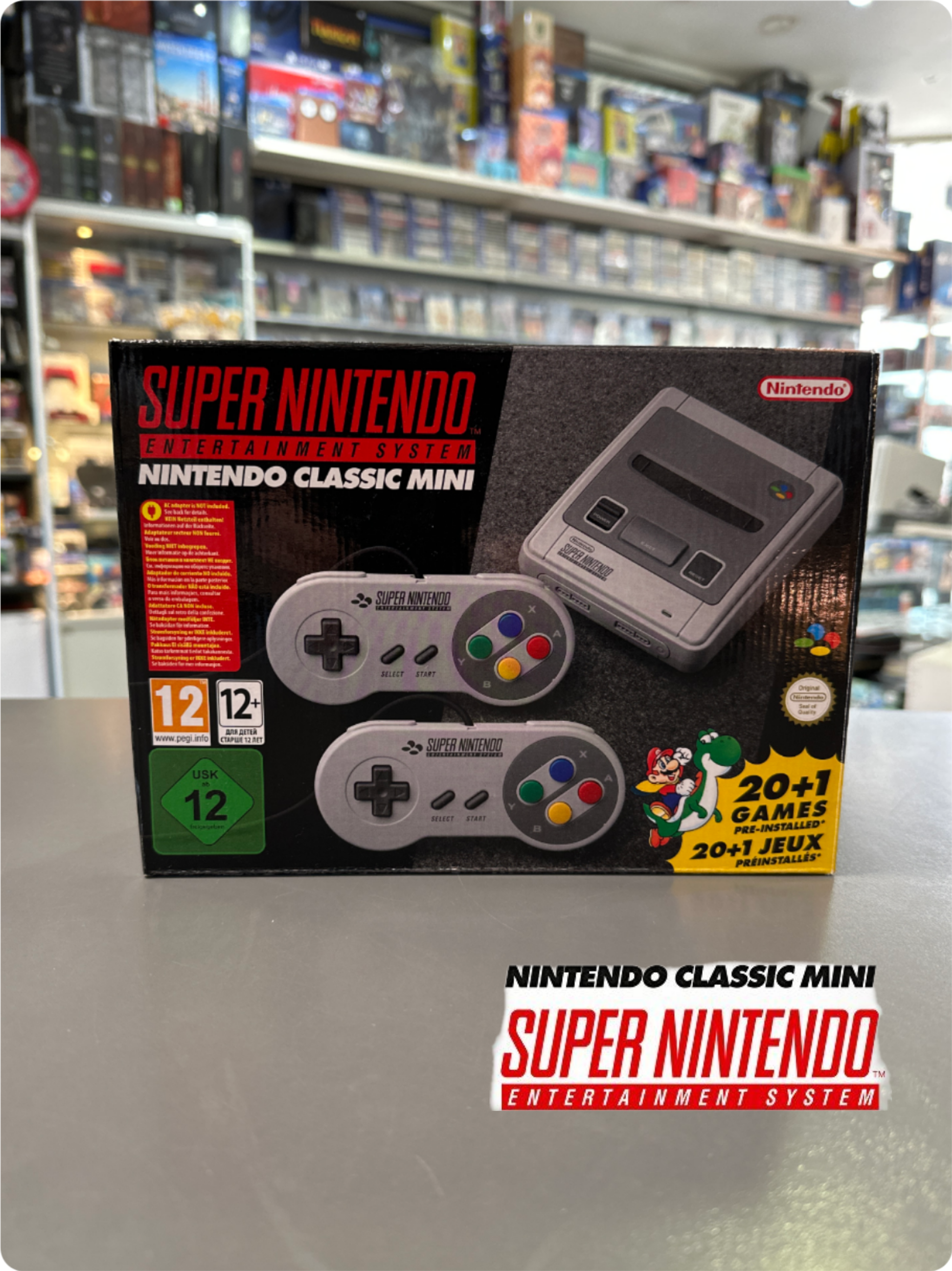 Nintendo Classic Mini:Super Nintendo Entertainment System Neu