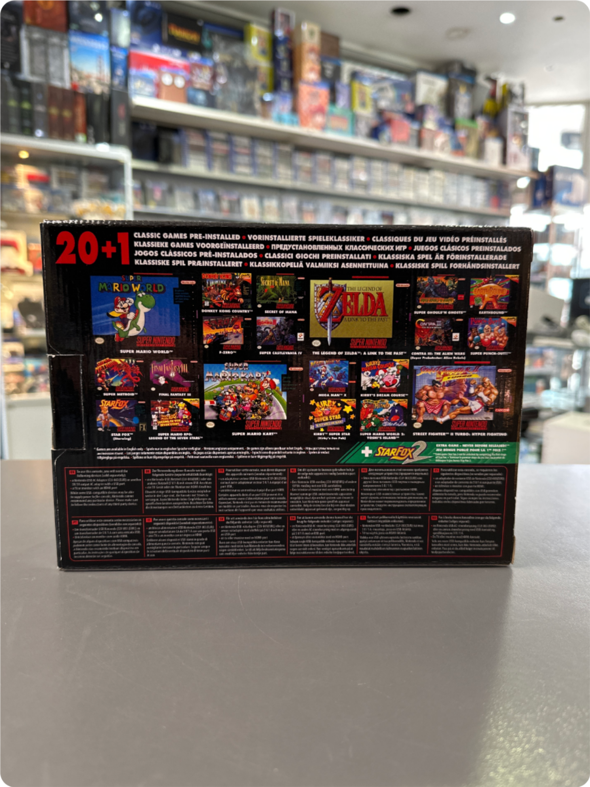 Nintendo Classic Mini:Super Nintendo Entertainment System Neu