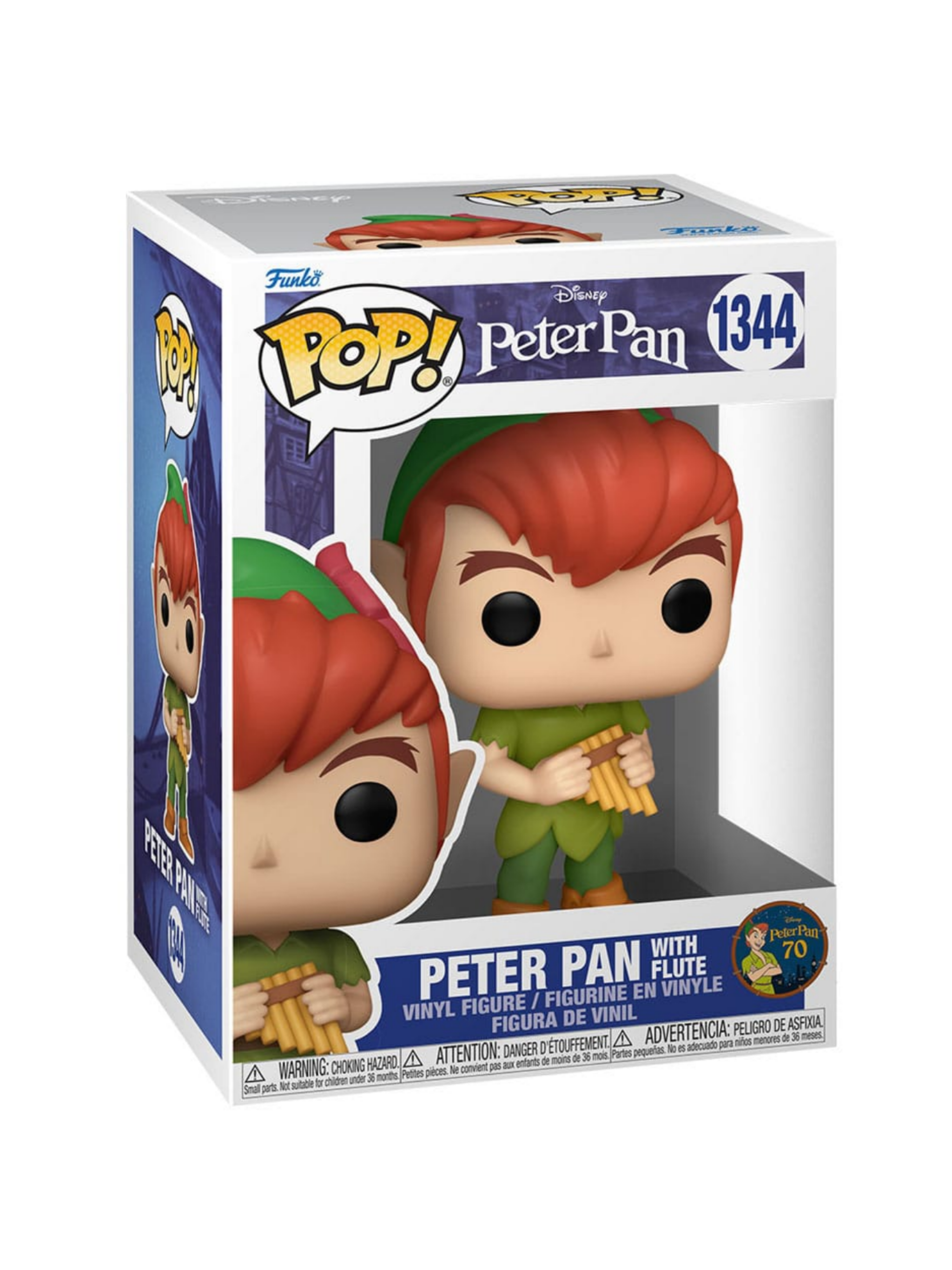 Peter Pan 70th Anniversary POP! Disney Vinyl Figur Peter 9 cm