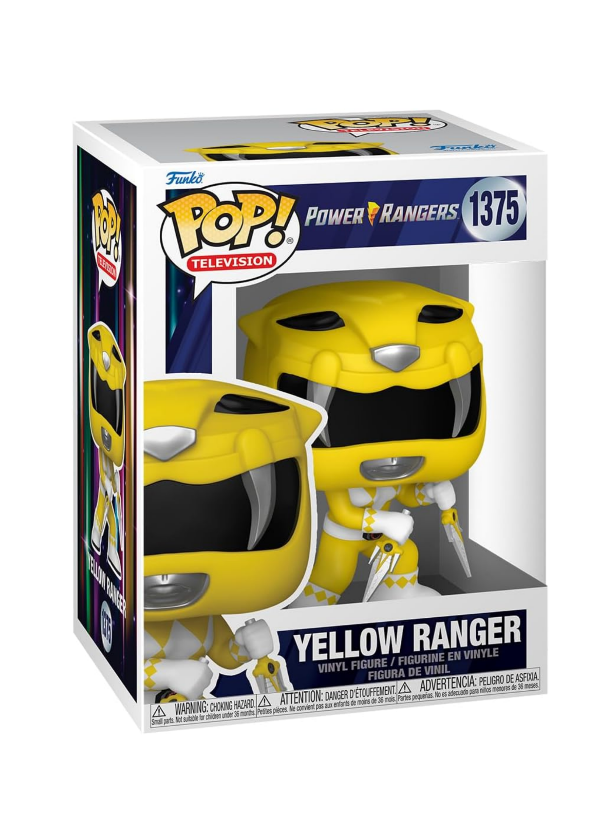 Power Rangers 30th POP! TV Vinyl Figur Yellow Ranger 9 cm