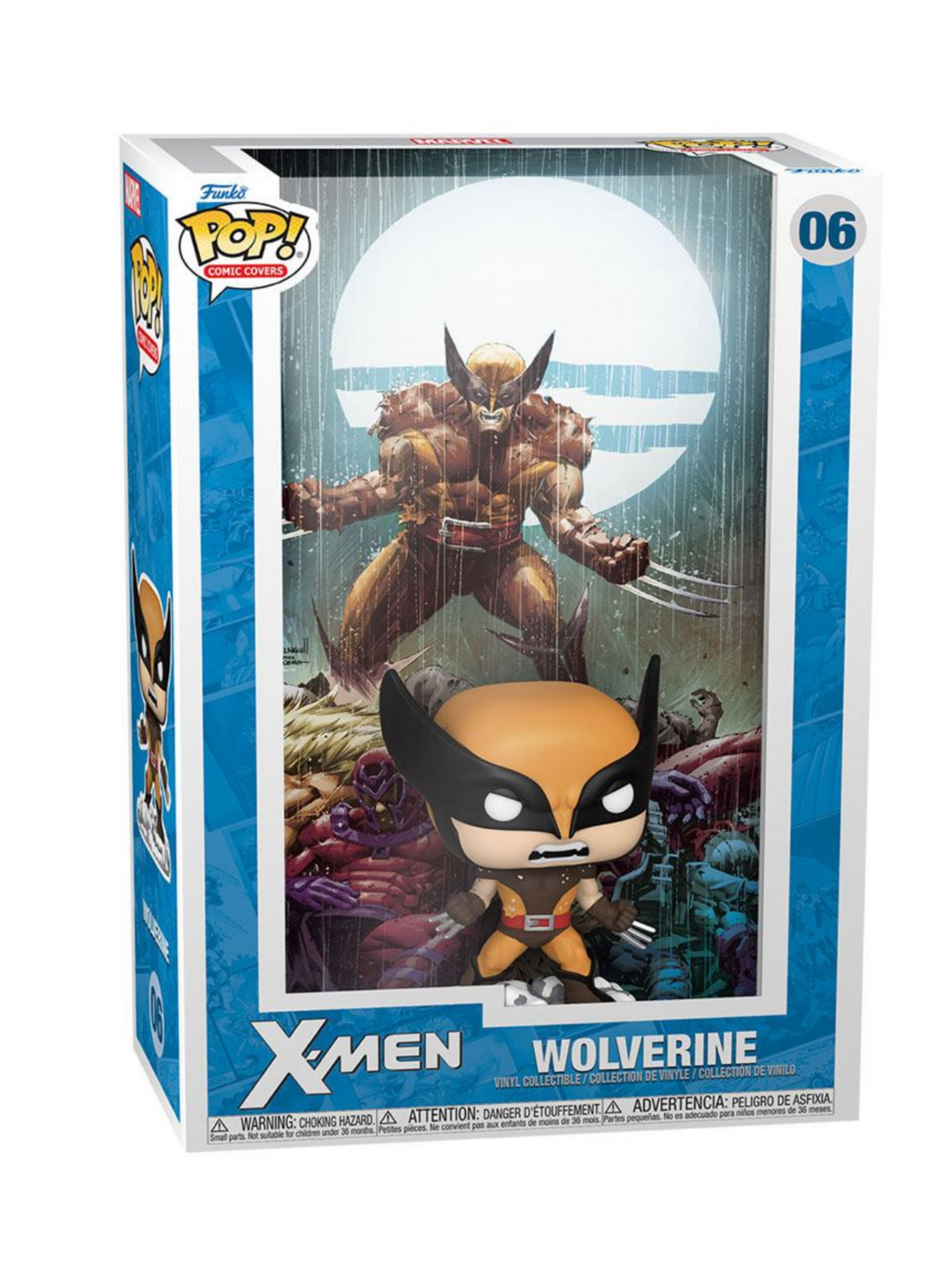 Marvel Comics POP! Comic Cover Vinyl Figur Wolverine 9 cm