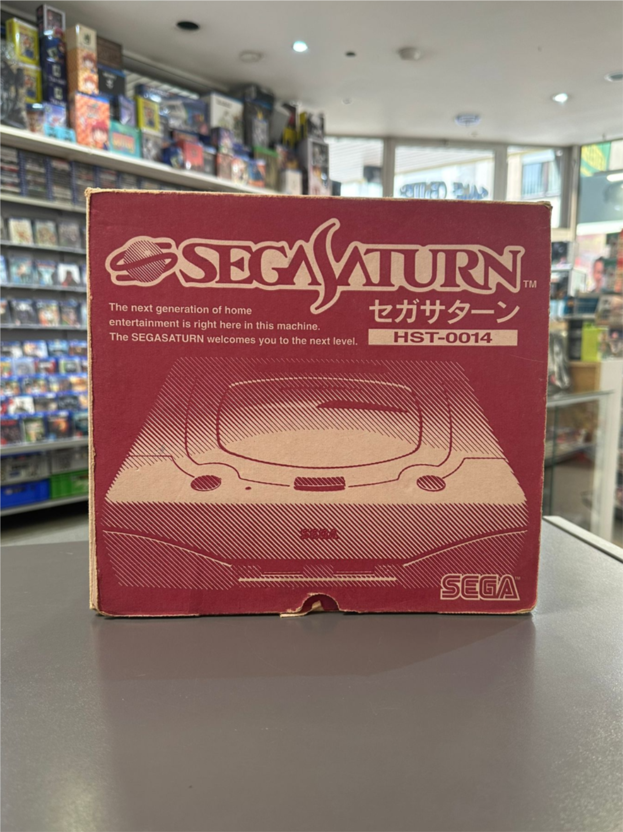 Sega Saturn HST-0014 Japanische Version in OVP
