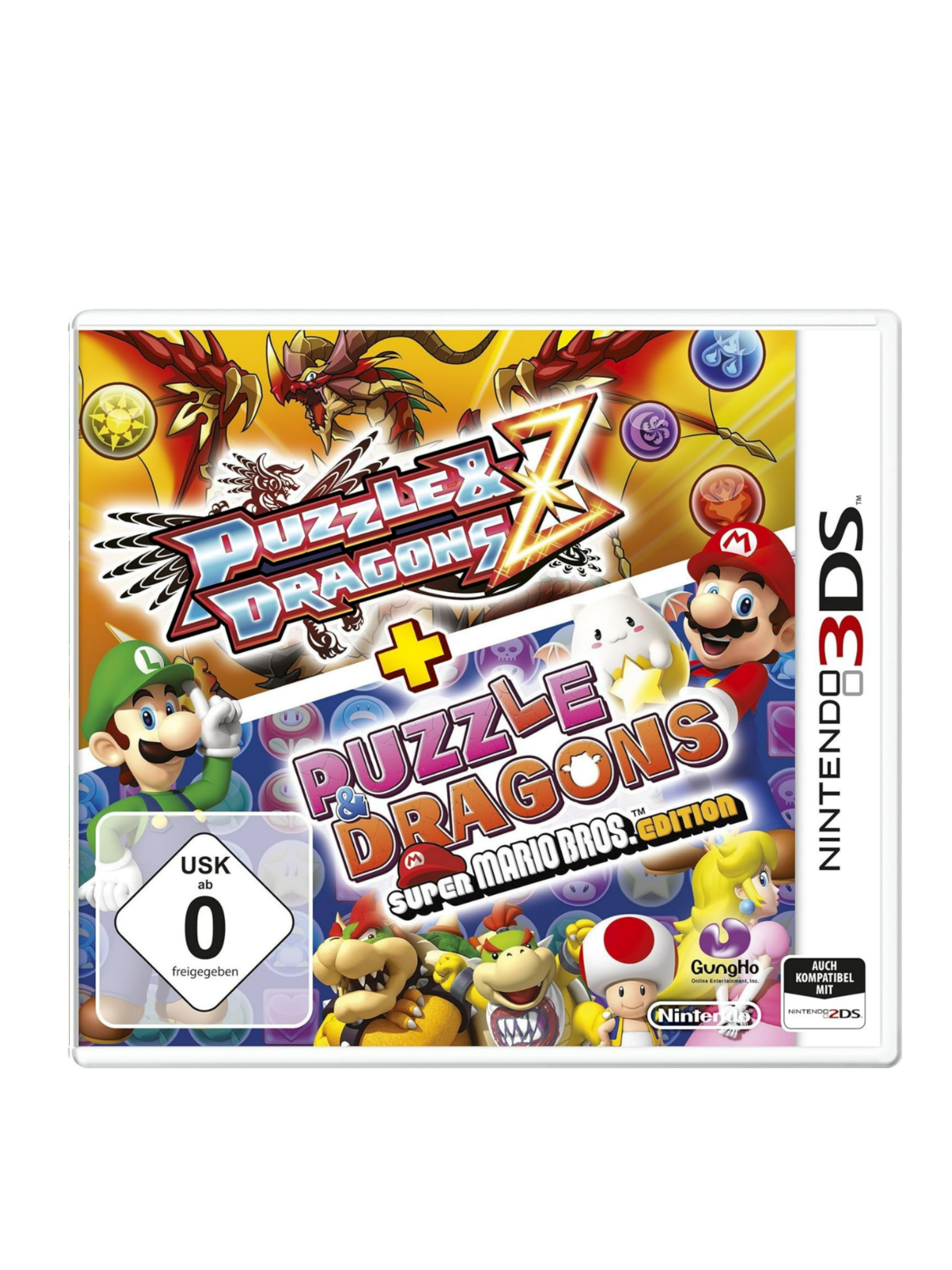 Puzzle & Dragons Z + Puzzle Dragons Super Mario Bros. Edition Nintendo 3DS