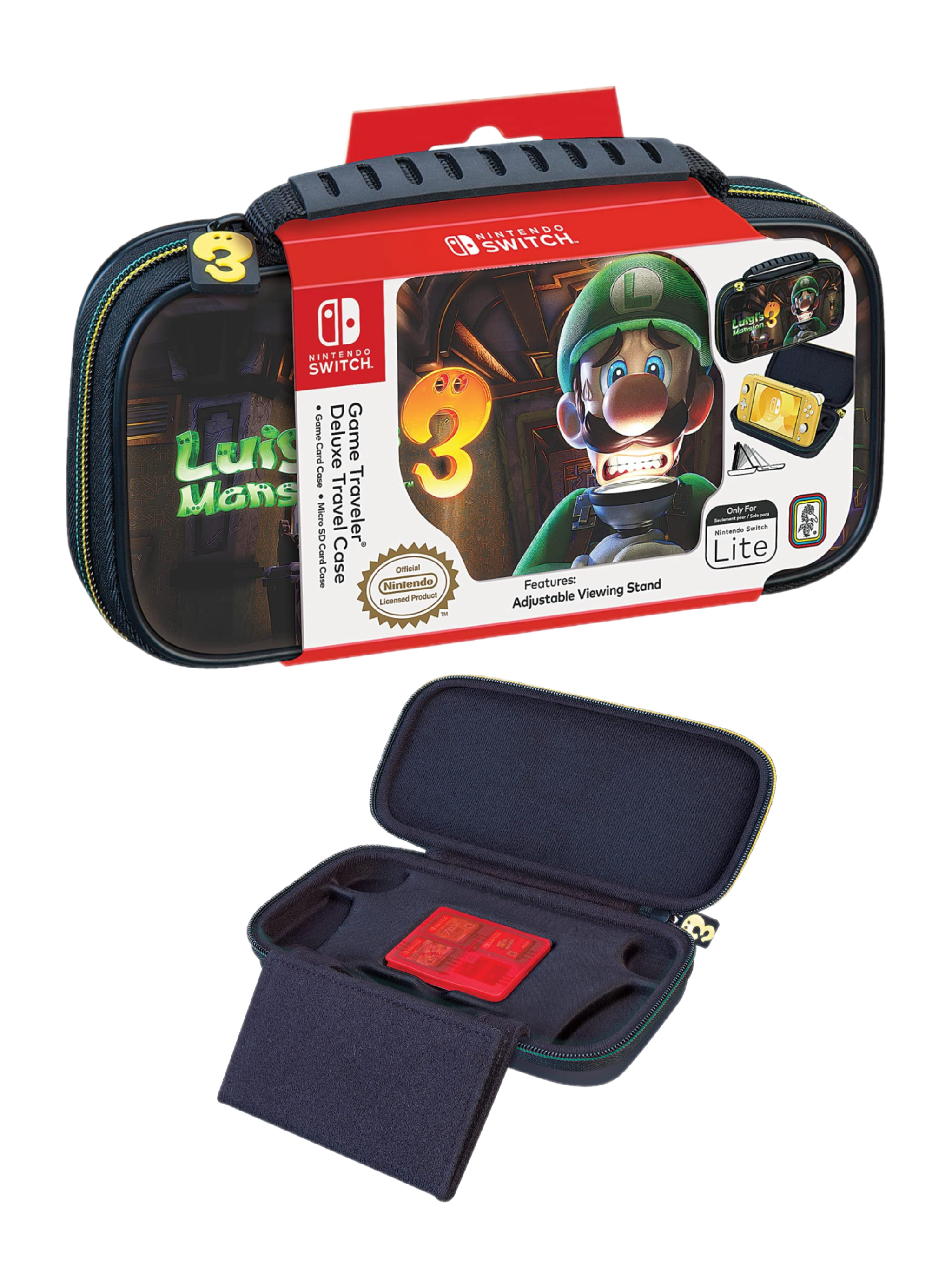 Switch Lite Tasche  Luigis Mansion 3 - Offiziell Nintendo