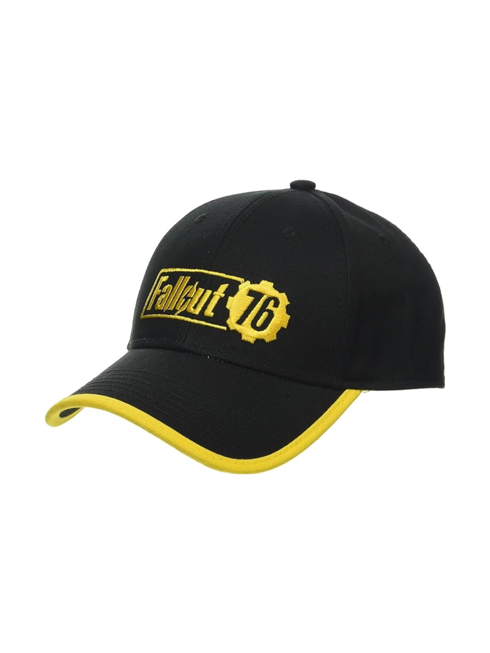 Falliut Caps Fallout Cap 76 Yellow Logo Cap