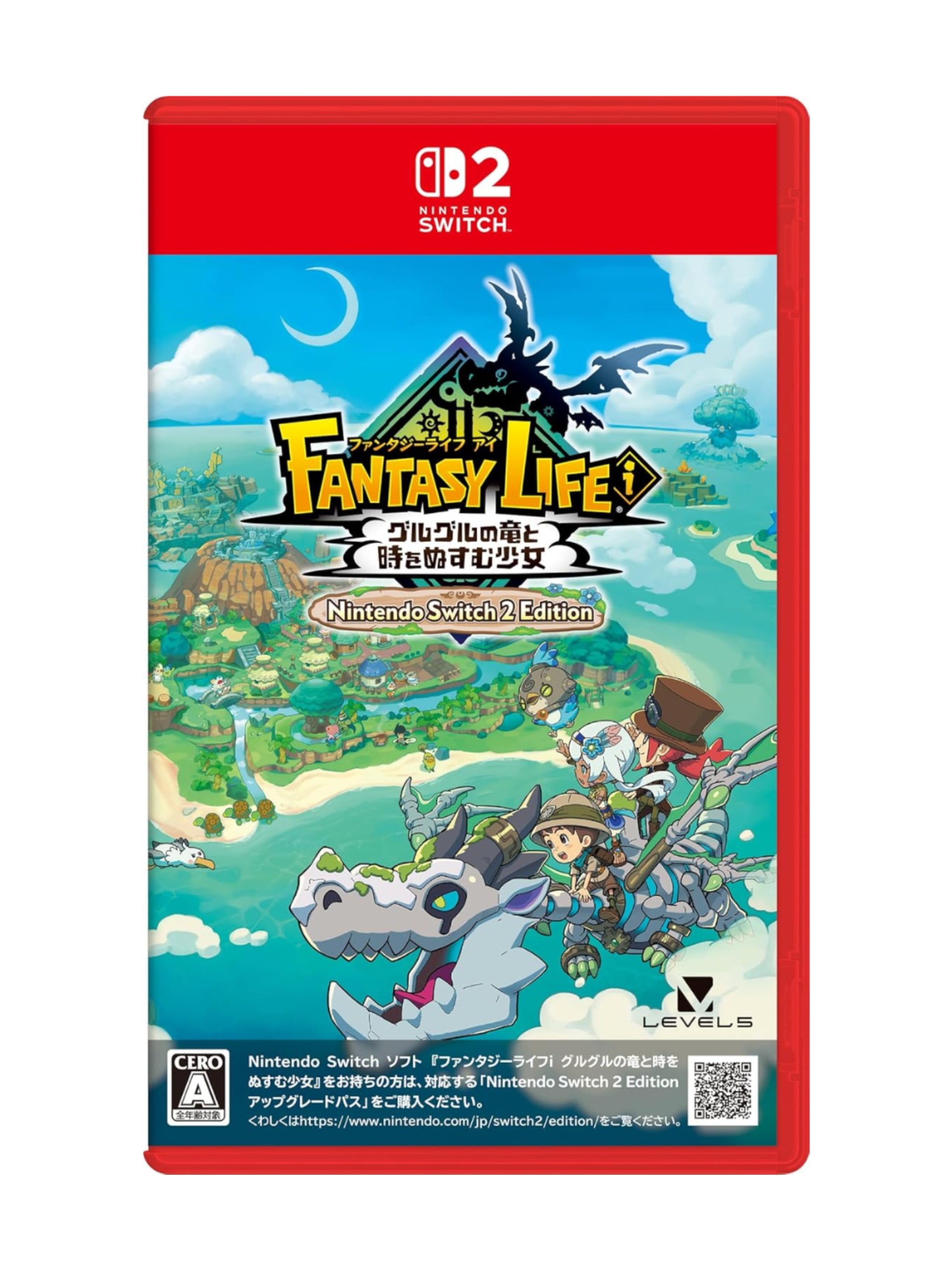 Fantasy Life i: The Girl Who Steals Time – Switch 2 Edition Japanese Import Neu *Deutscher Text