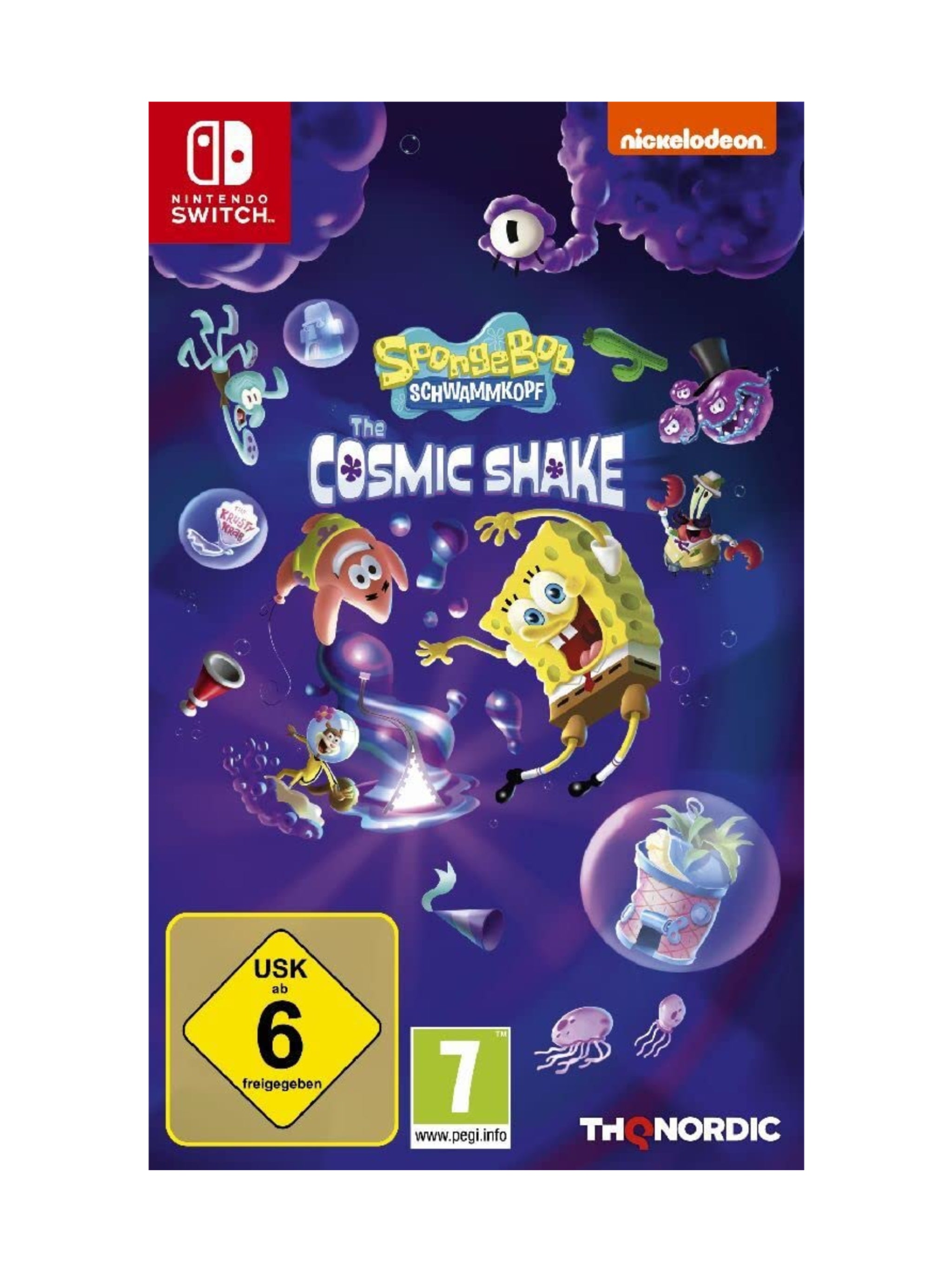 SpongeBob SquarePants Cosmic Shake Nintendo Switch *gebraucht