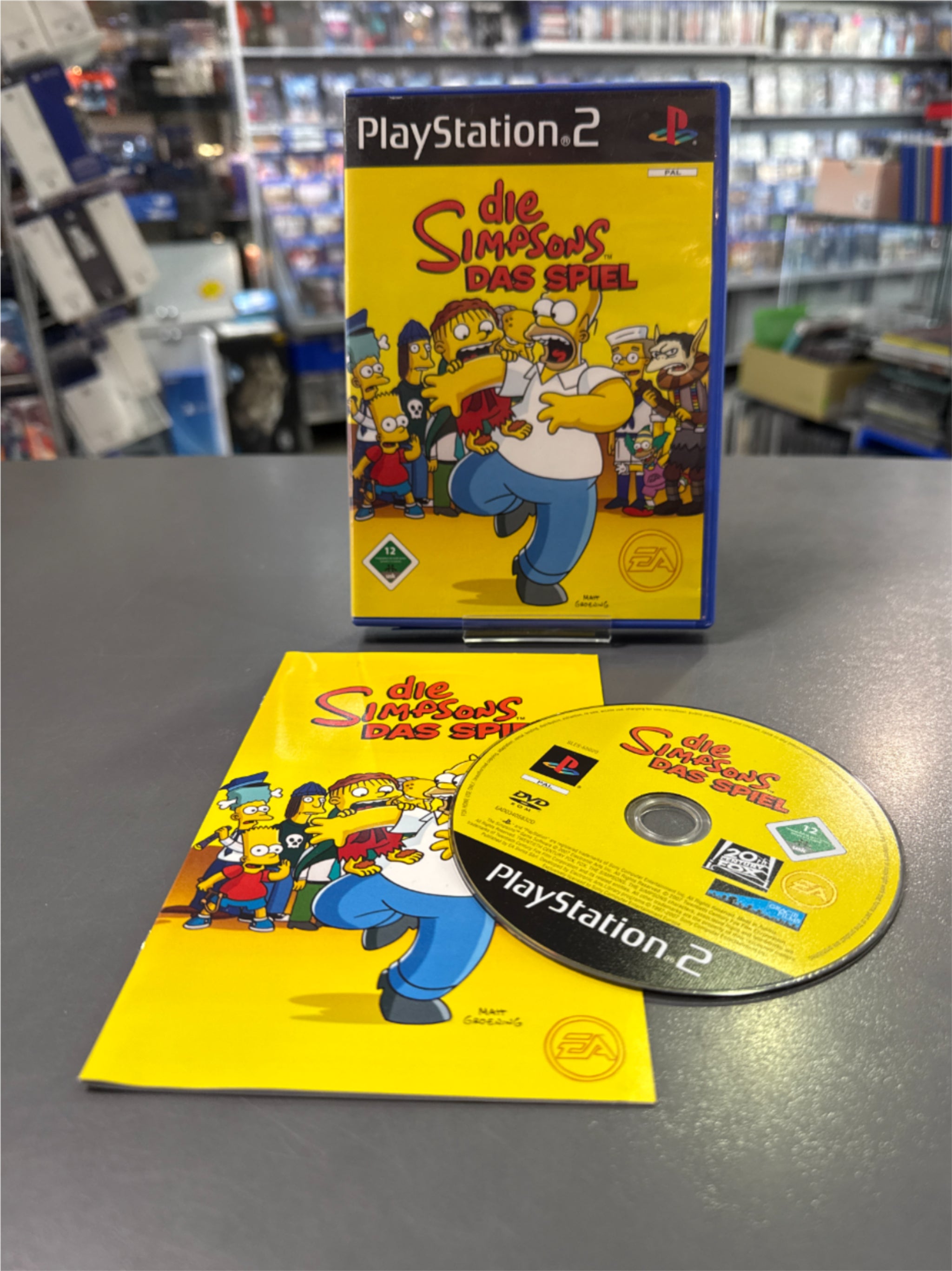 Die Simpsons das Spiel Playstation 2 / PS2