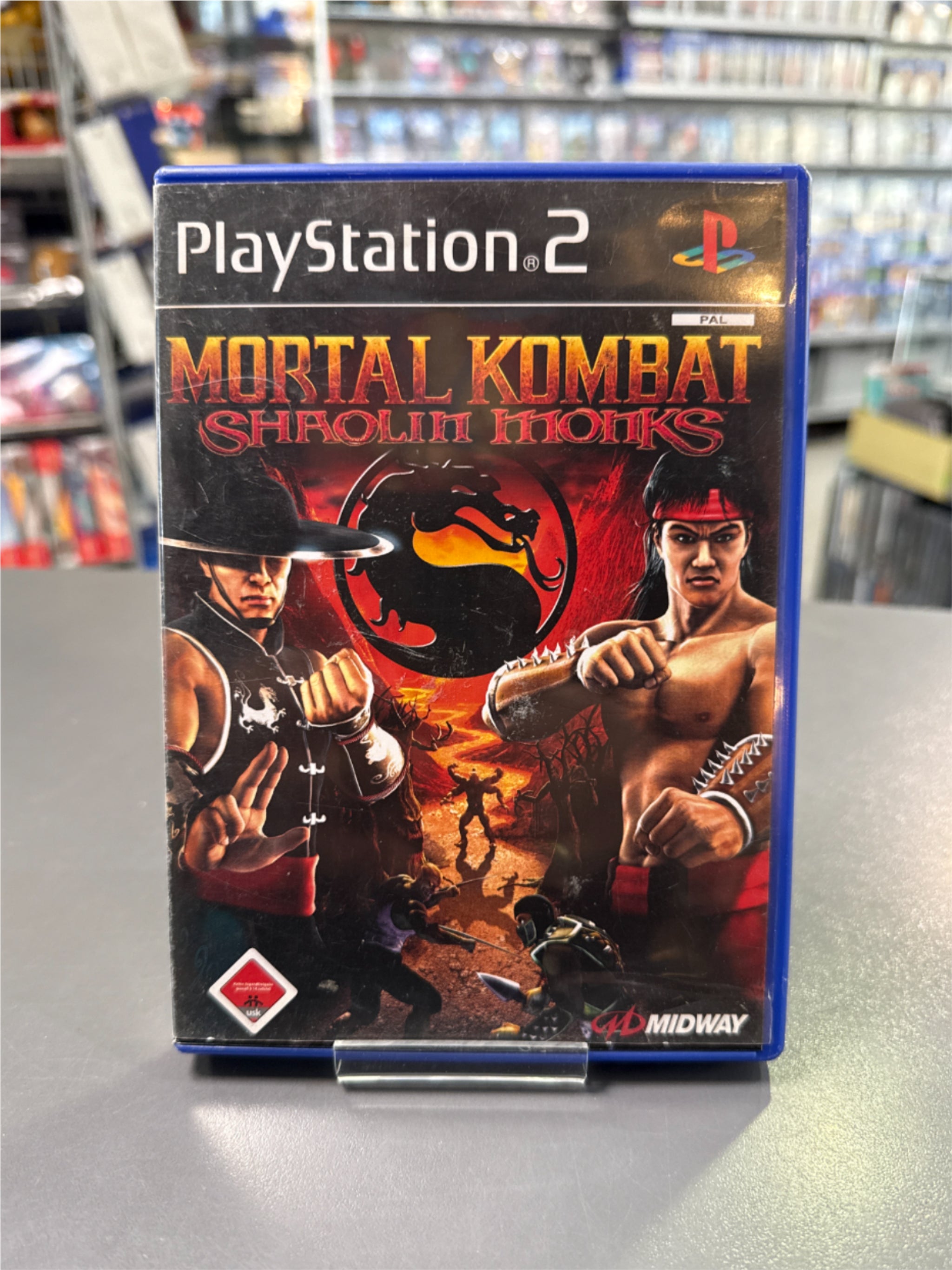 Mortal Kombat-Shaolin Monks Playstation 2 / PS2