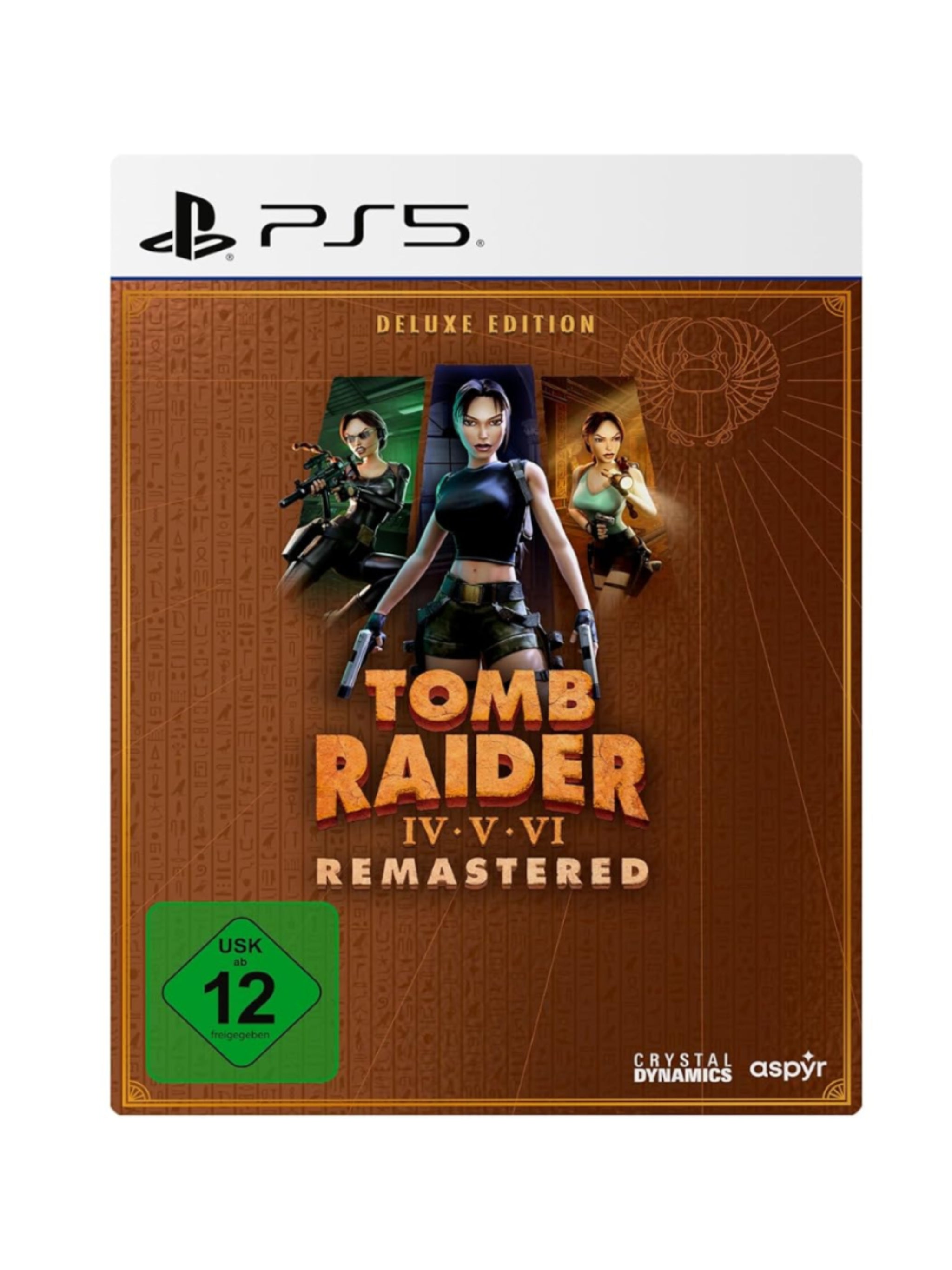 Tomb Raider 4-6 PS5 Remastered Deluxe Edition Neu