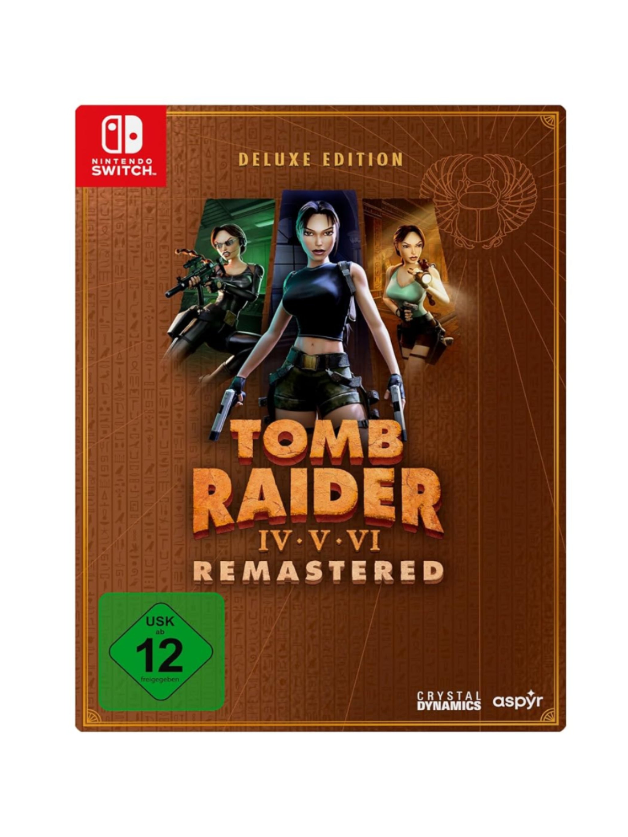 Tomb Raider 4-6 Remastered Deluxe Edition Nintendo Switch Neu