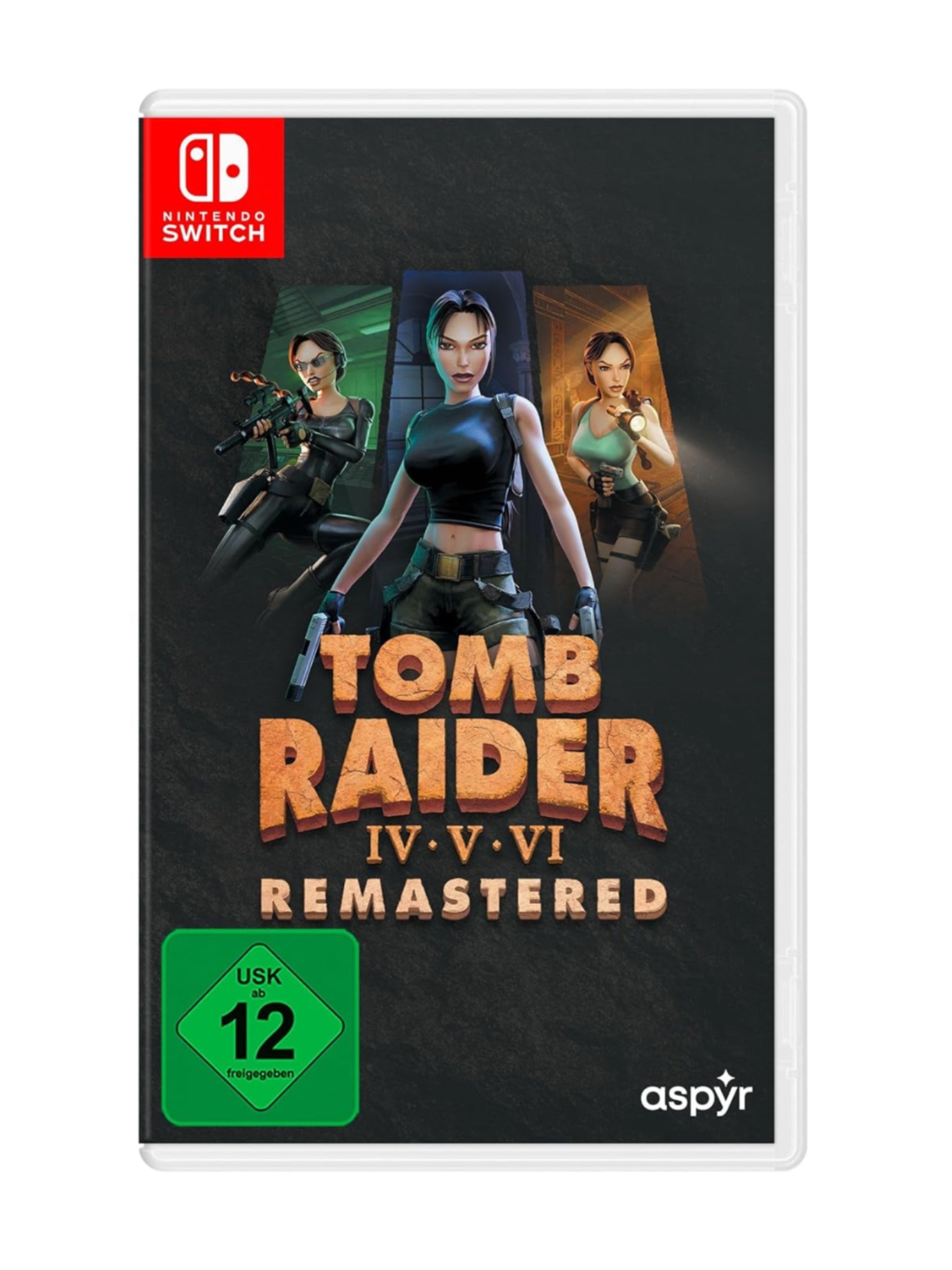 Tomb Raider 4-6 Remastered Nintendo Switch Neu