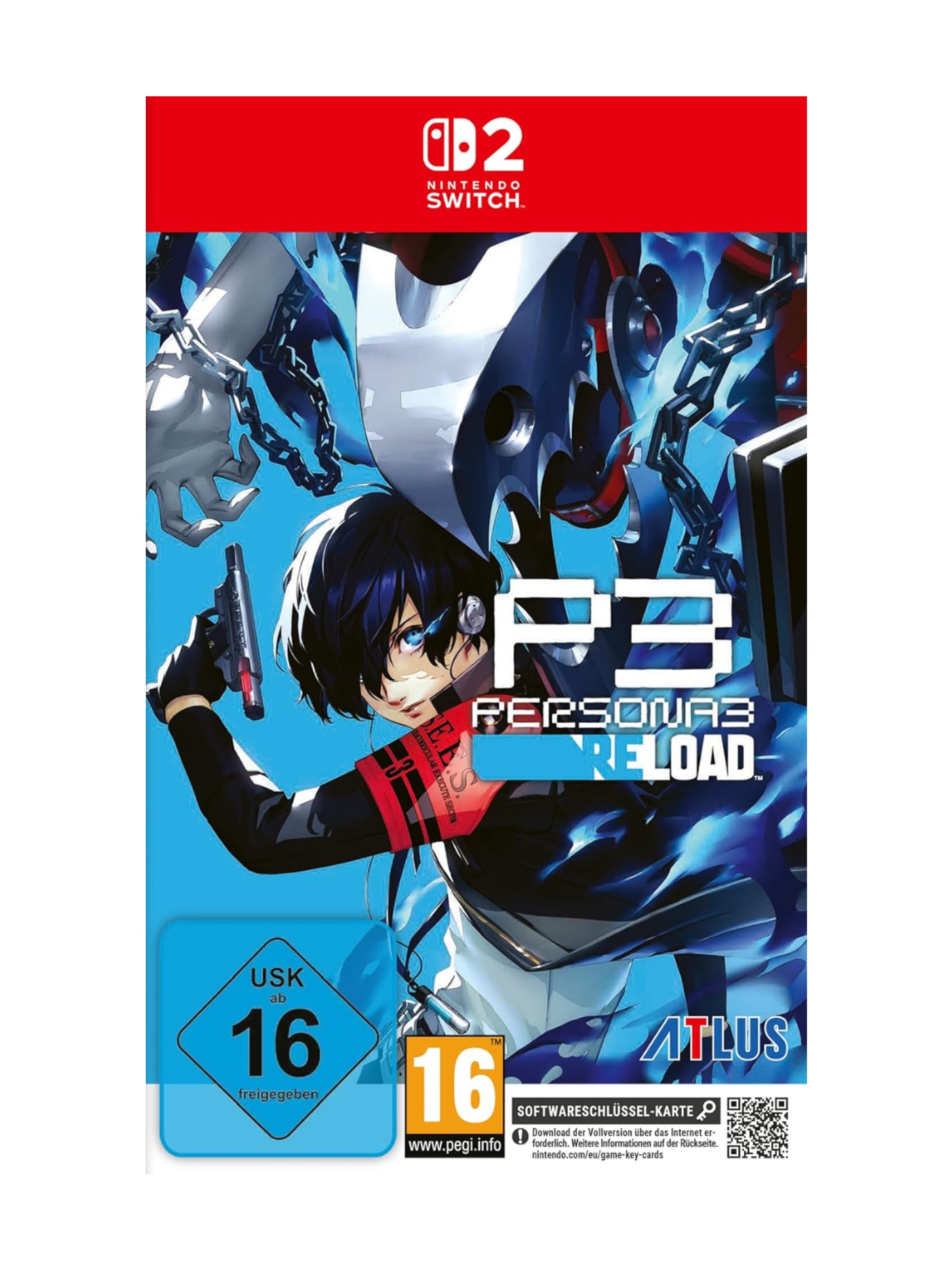Persona 3 Reload (SSK) Software-Schlüssel-Karte Nintedo Switch 2 *Neu