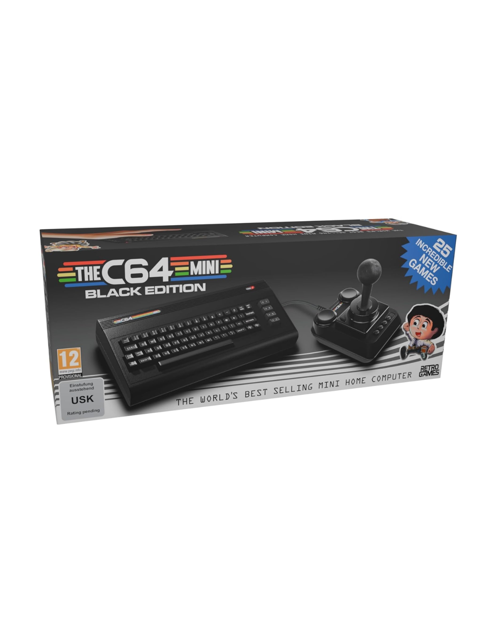 C64 Mini Black Edition Neu