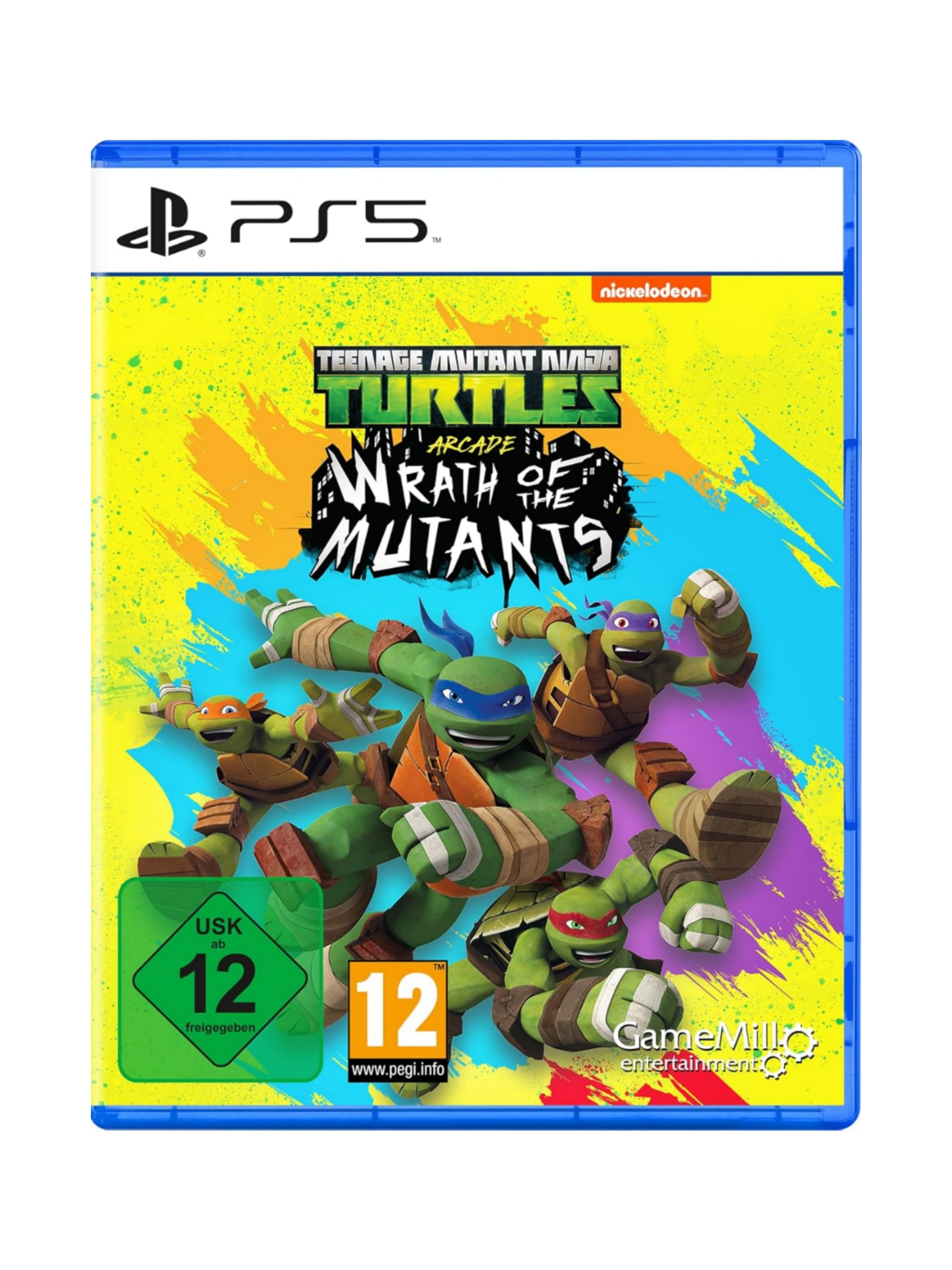 TMNT: Wrath of the Mutants PS-5 Teenage Mutant Ninja Turtles