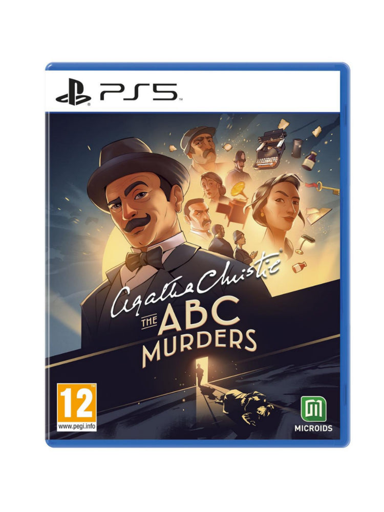 Agatha Christie The ABC Murders PEGI Version für PlayStation 5 – PS5 Detektiv-Adventure mit Hercule Poirot, Krimi-Story, Ermittlungen, Rätseln und klassischer Agatha-Christie-Atmosphäre