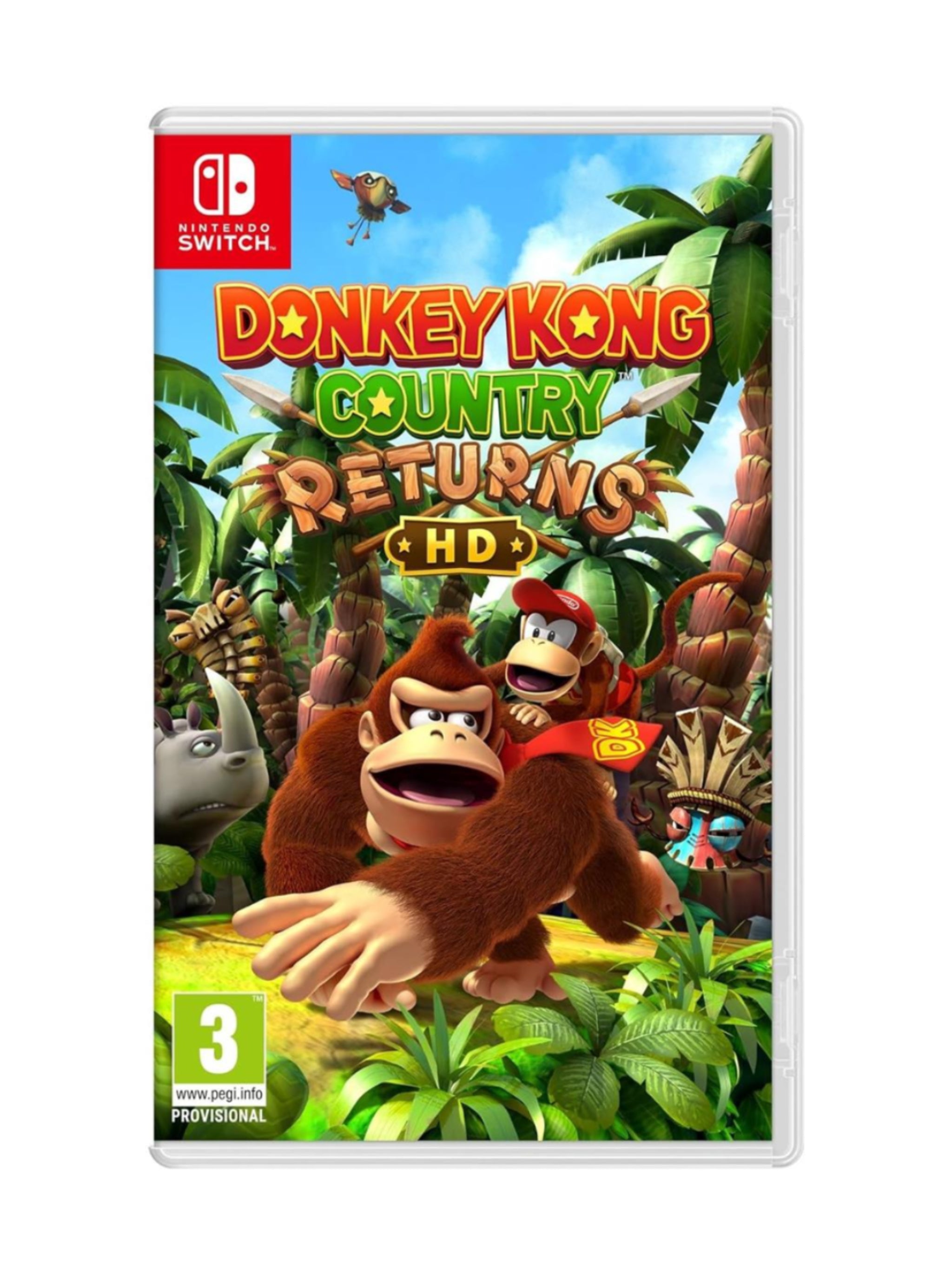 Donkey Kong Country Returns HD [PEGI] (Deutsch spielbar) Nintendo Switch *Neu
