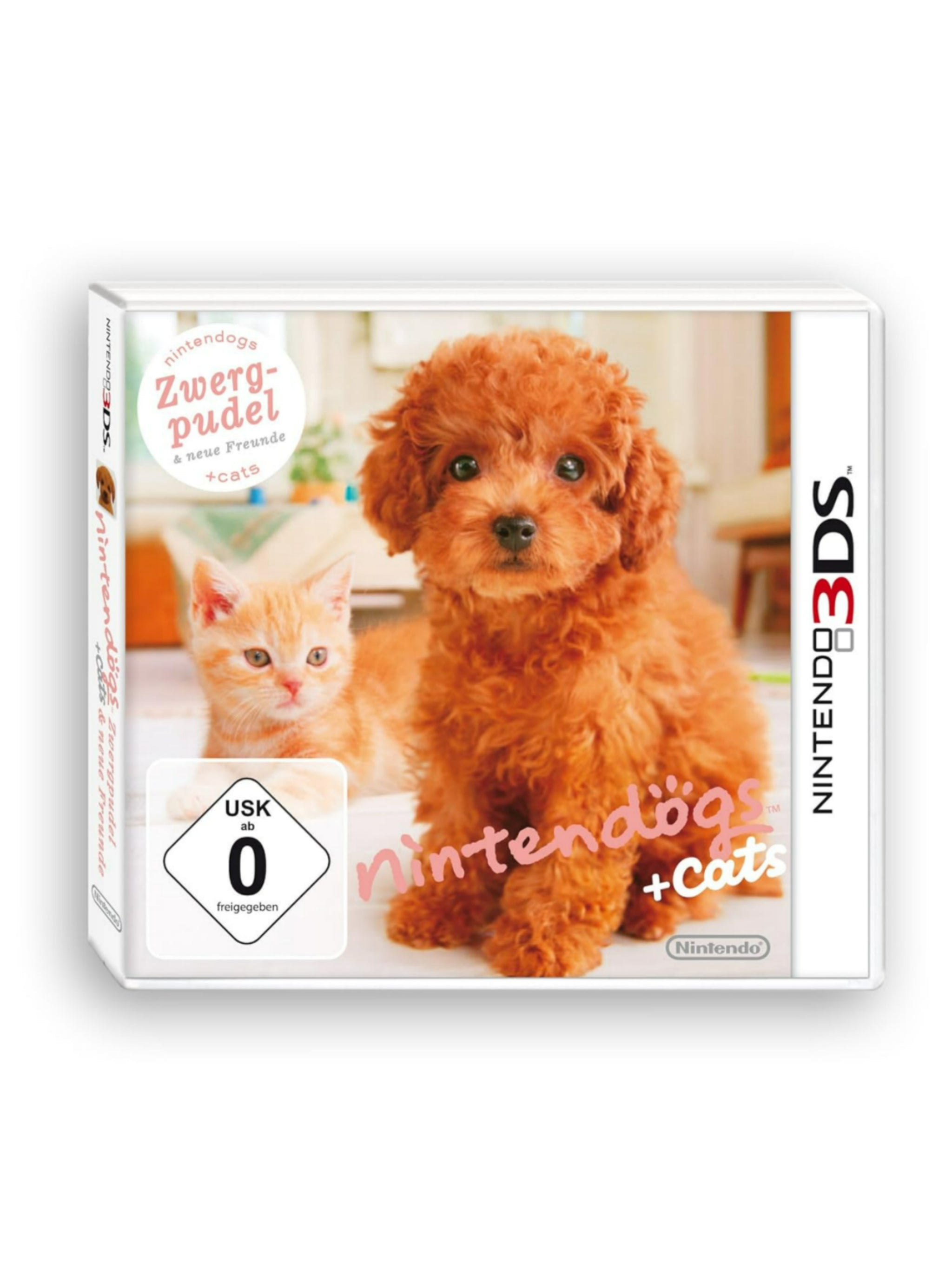 Nintendogs + Cats: Zwergpudel & Neue Freunde Nintendo 3DS *gebraucht